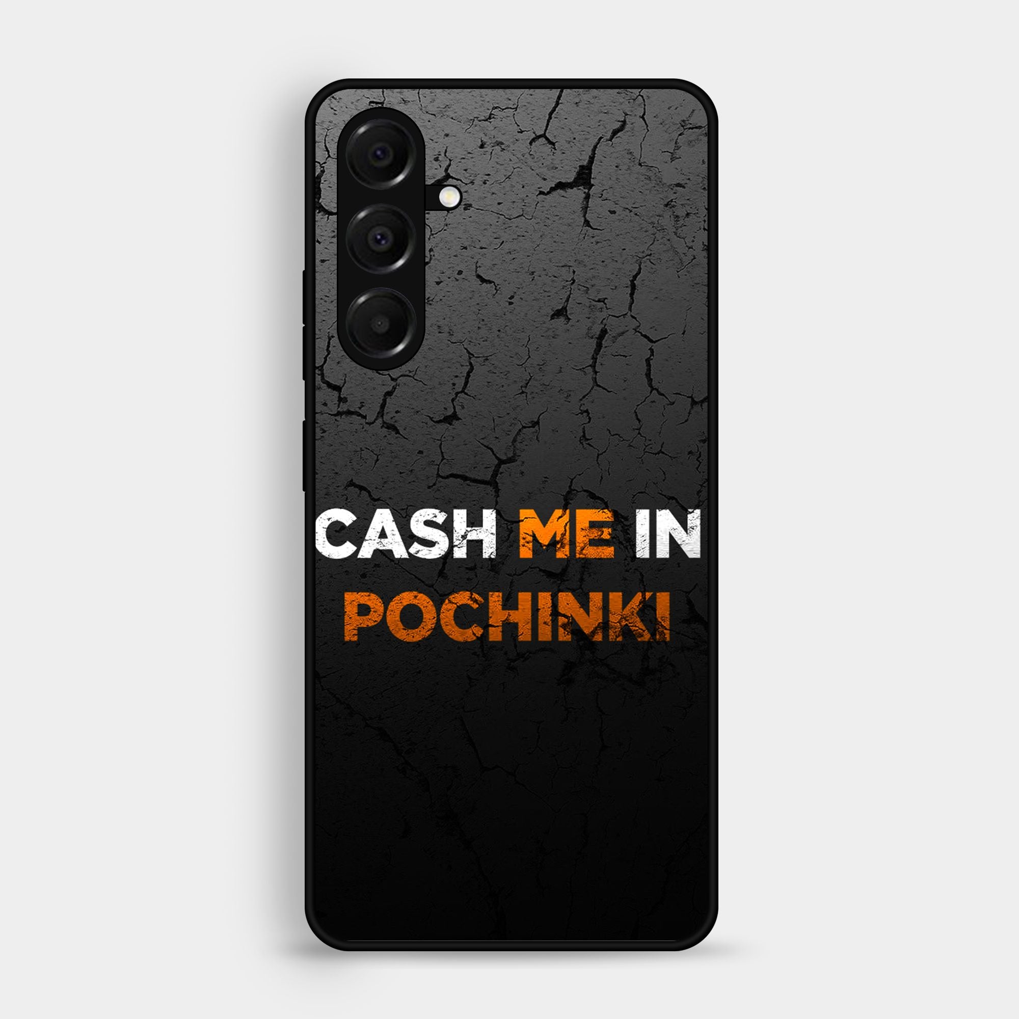 Samsung Samsung Galaxy A05s Cash Me Premium Metal Printed soft Bumper shock Proof Case