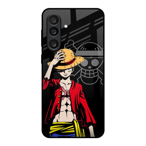 Hat Crew Glass Case for Samsung Galaxy M56 5G