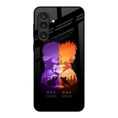 Minimalist Anime Glass Case for Samsung Galaxy M56 5G