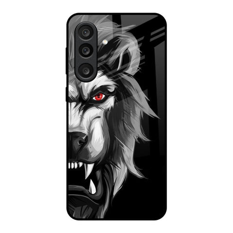 Wild Lion Glass Case for Samsung Galaxy M56 5G
