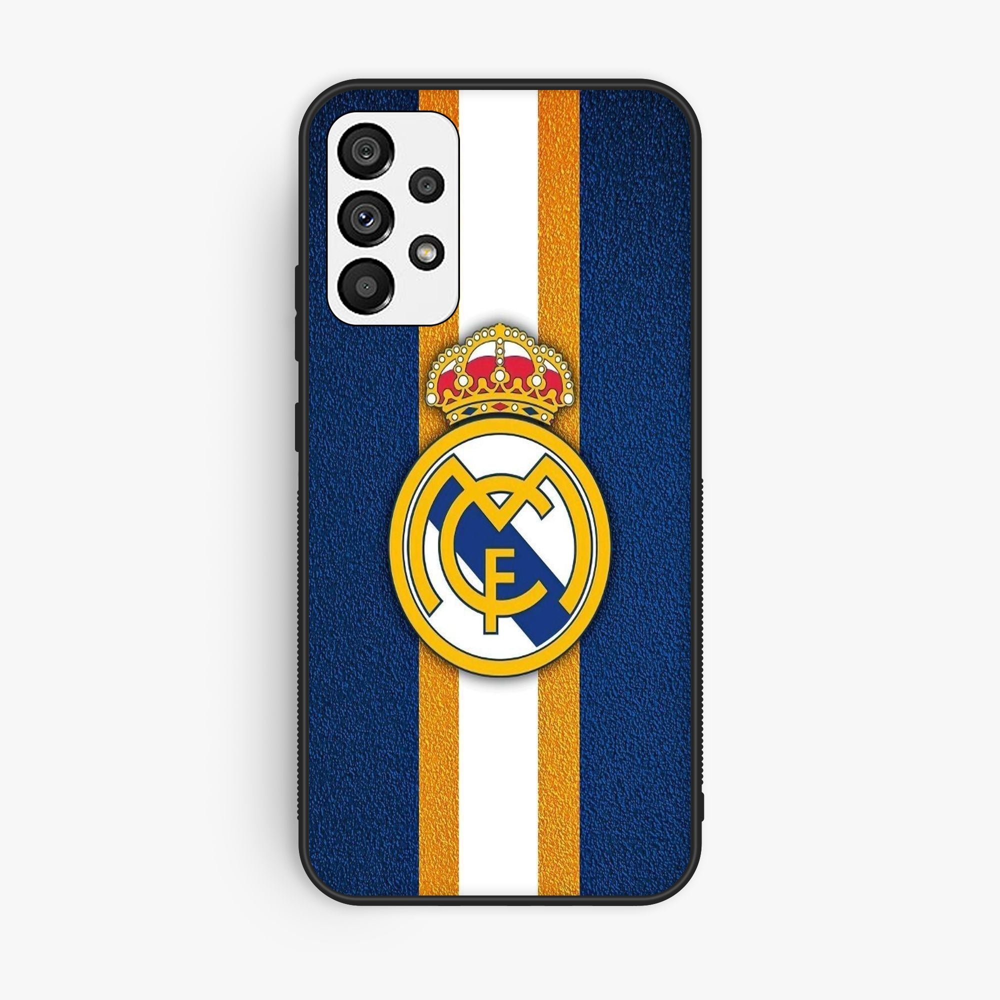 Samsun A72 Real Madrid Wallpapers Premium Metal Printed Soft Bumper Shock Proof Case