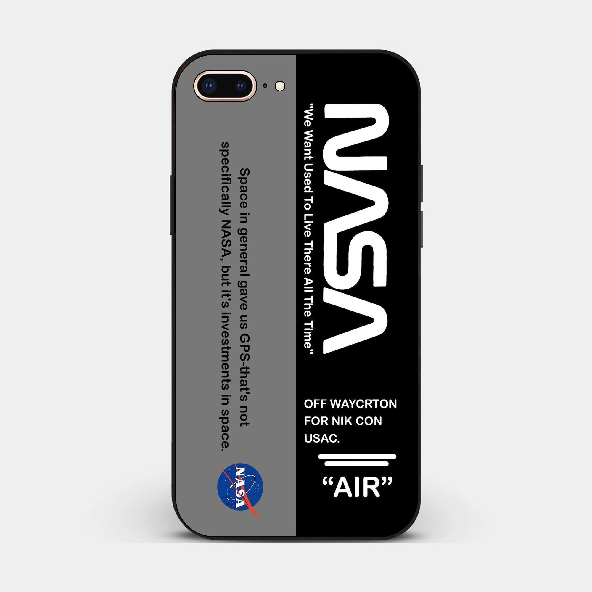 iPhone 8 Plus - The Nasa Logo And - Premium Glossy Phone Case