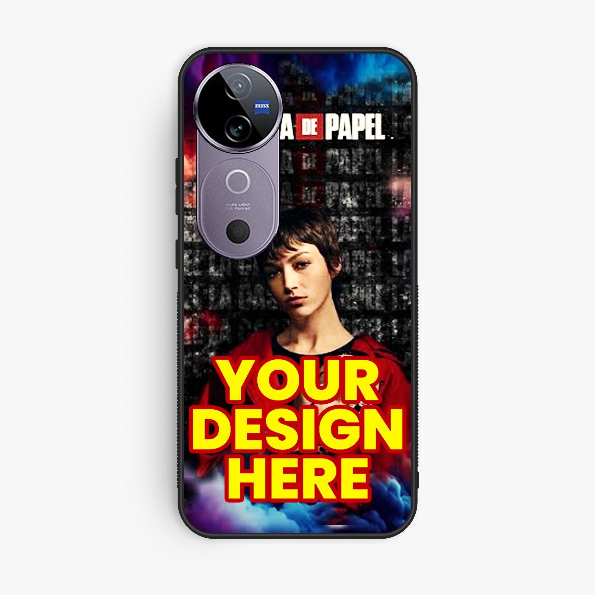 Vivo V40 Customized Own Premium Glossy Phone Case