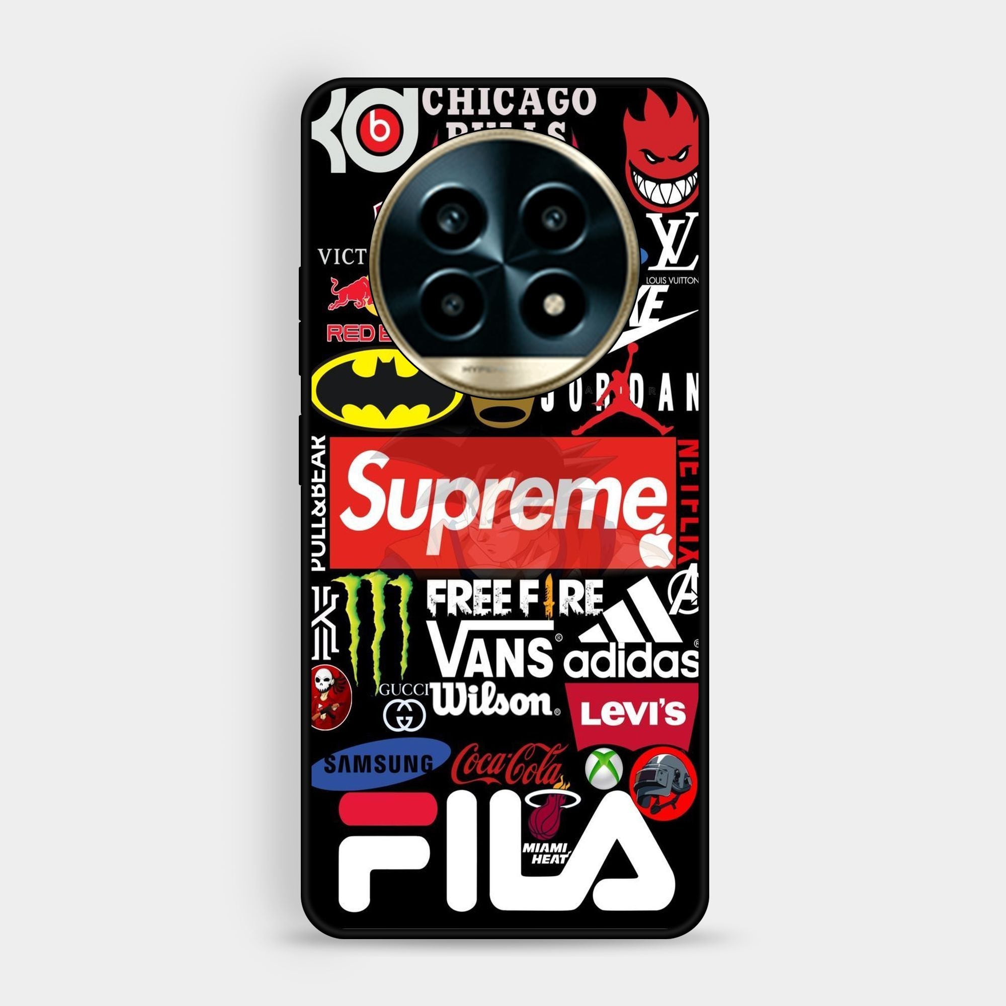 Realme 13 Pro - A Poster With The Logos - Premium Glossy Phone Case