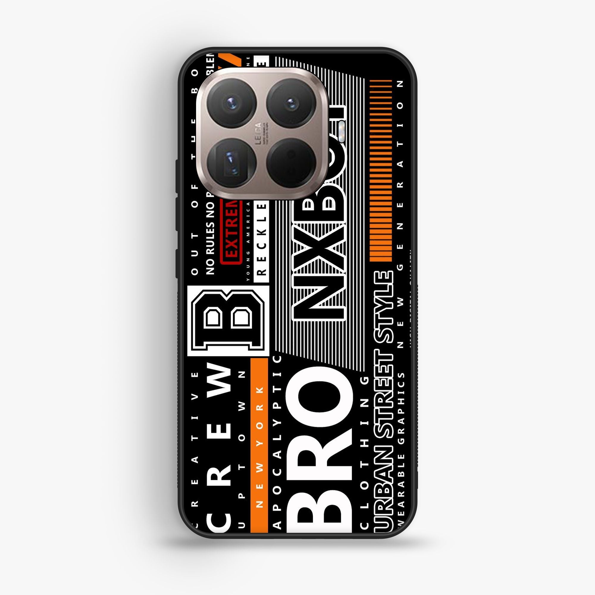 Xiaomi 15T Pro - A Black And White Logo - Premium Glossy Phone Case