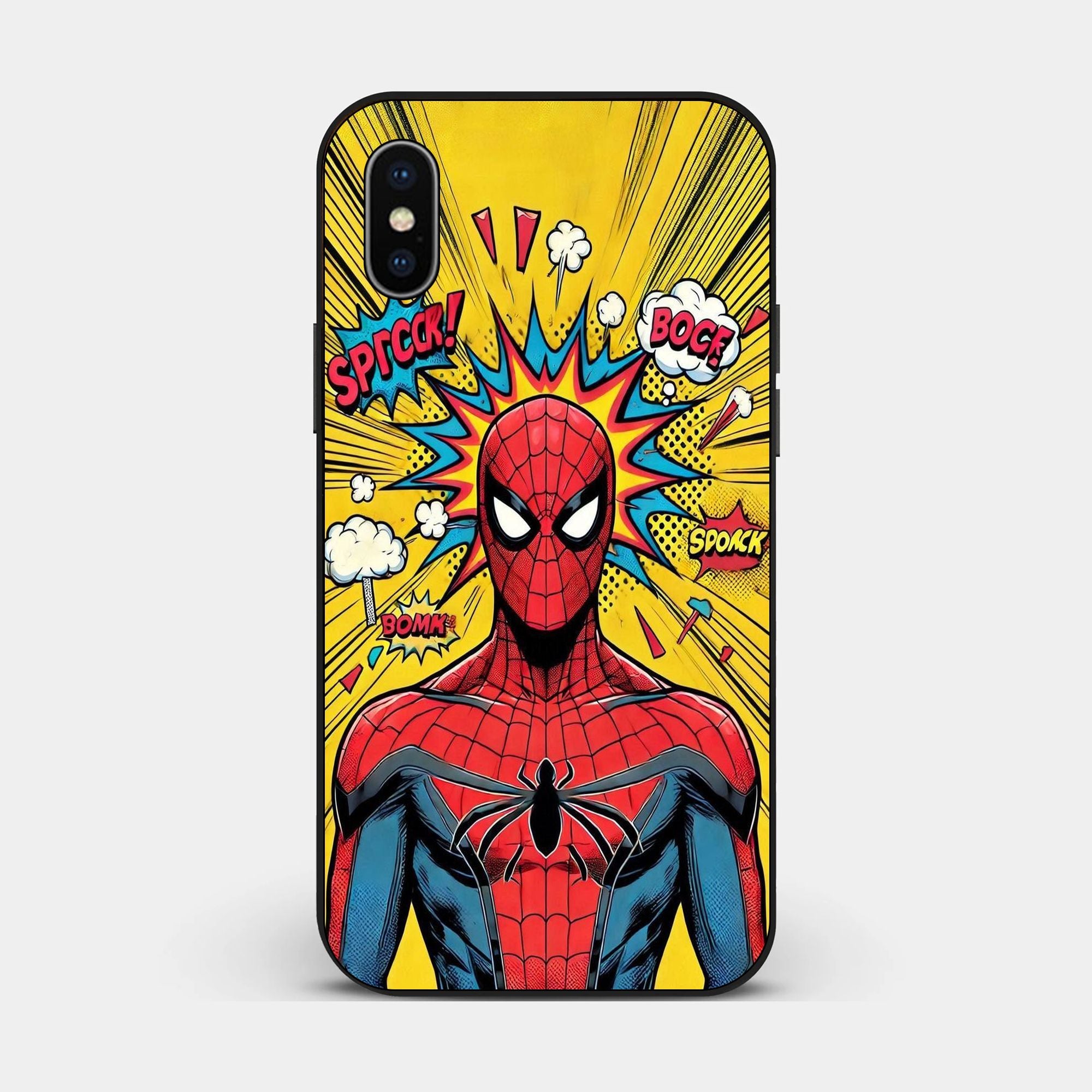 iPhone X - Spider - Man By Mark - Premium Glossy Phone Case