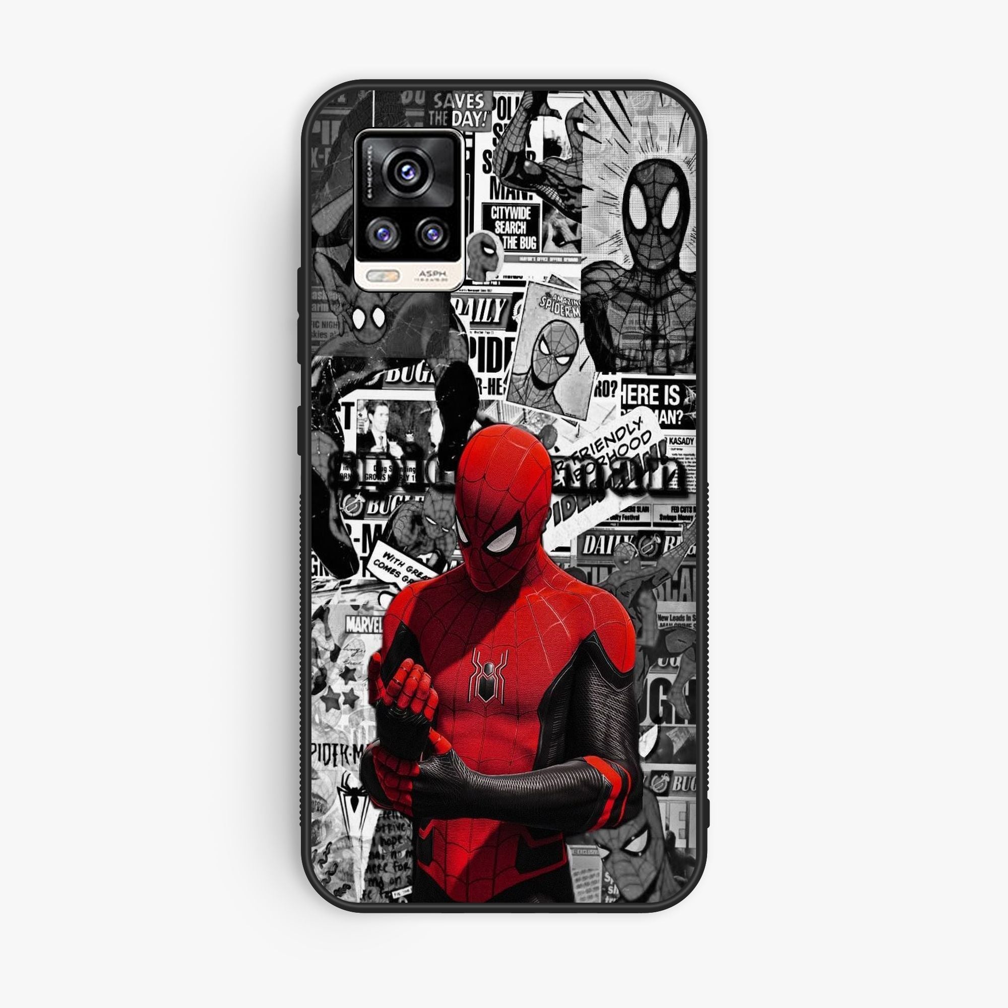 Vivo V20 Spiderman Wallpapers - Premium Glossy Phone Case