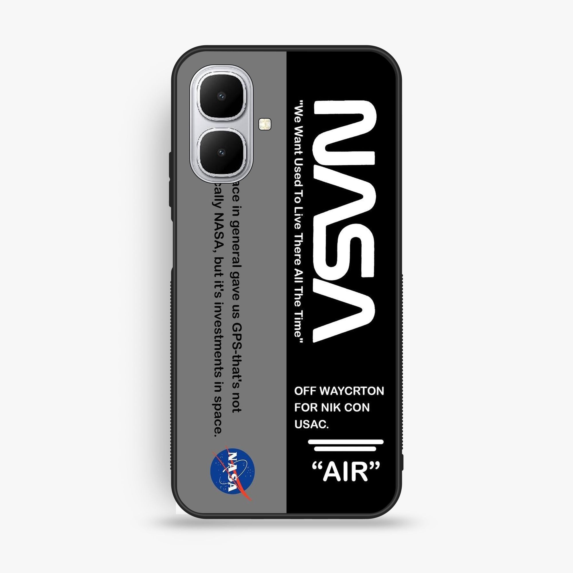 Infinix Smart 10 - The Nasa Logo And - Premium Glossy Phone Case