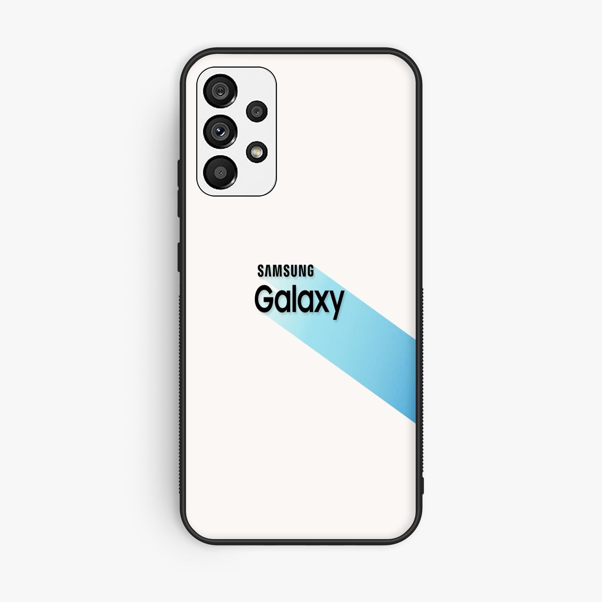 Samsung Samsun A72 Off White Galaxy Premium Glossy Phone Case