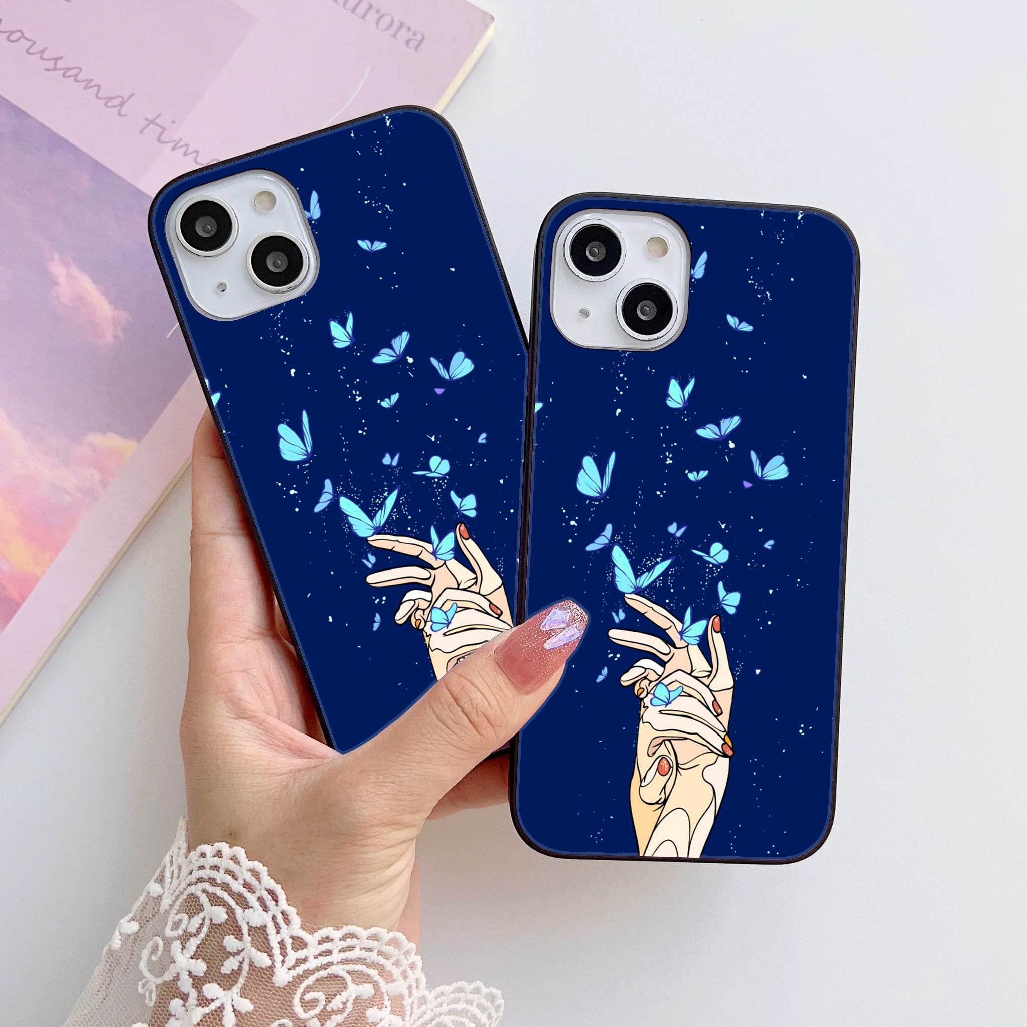 Design 093 HQ Ultra Shine Premium Metal Phone Case All Models