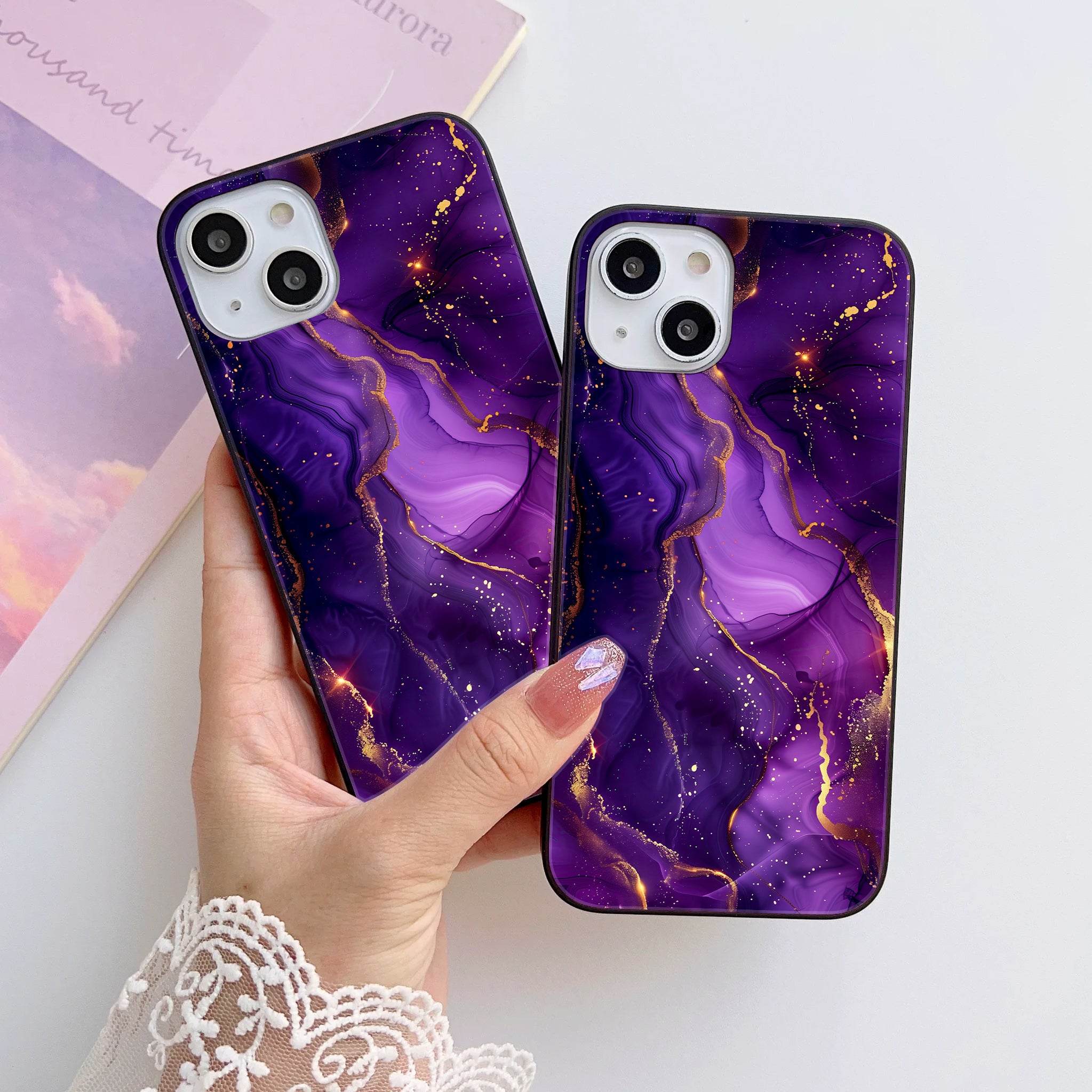 Design 099 HQ Ultra Shine Premium Metal Phone Case All Models