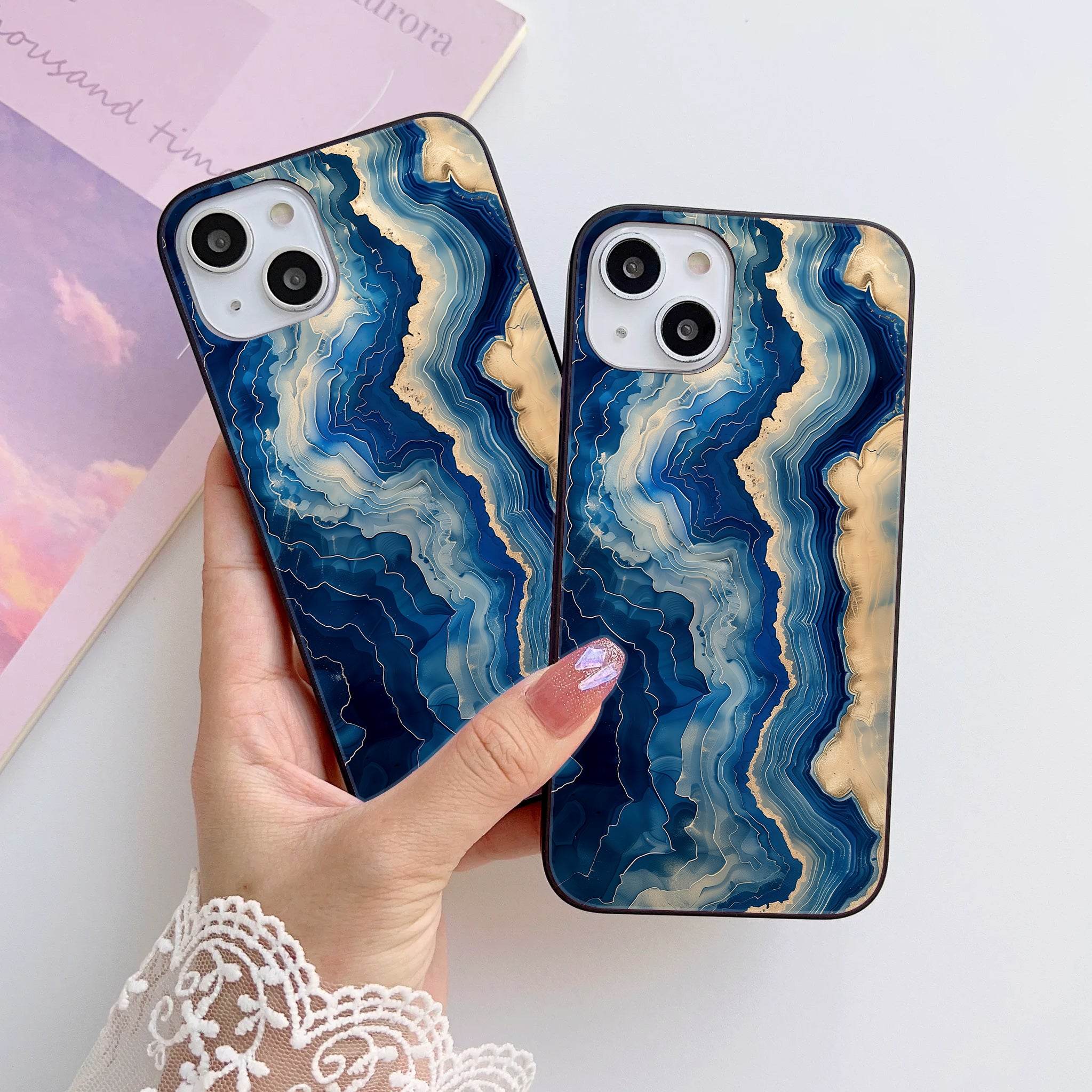 Design 221 HQ Ultra Shine Premium Metal Phone Case All Models