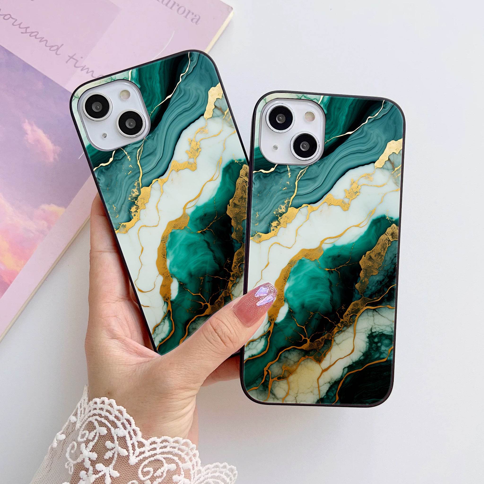 Design 223 HQ Ultra Shine Premium Metal Phone Case All Models