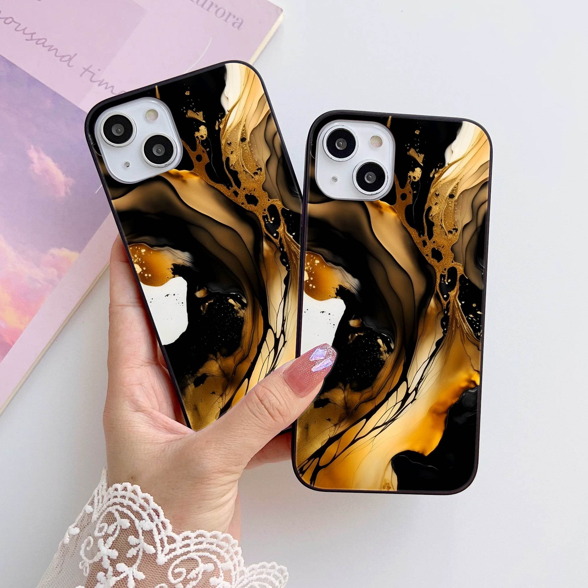 Design 225 HQ Ultra Shine Premium Metal Phone Case All Models