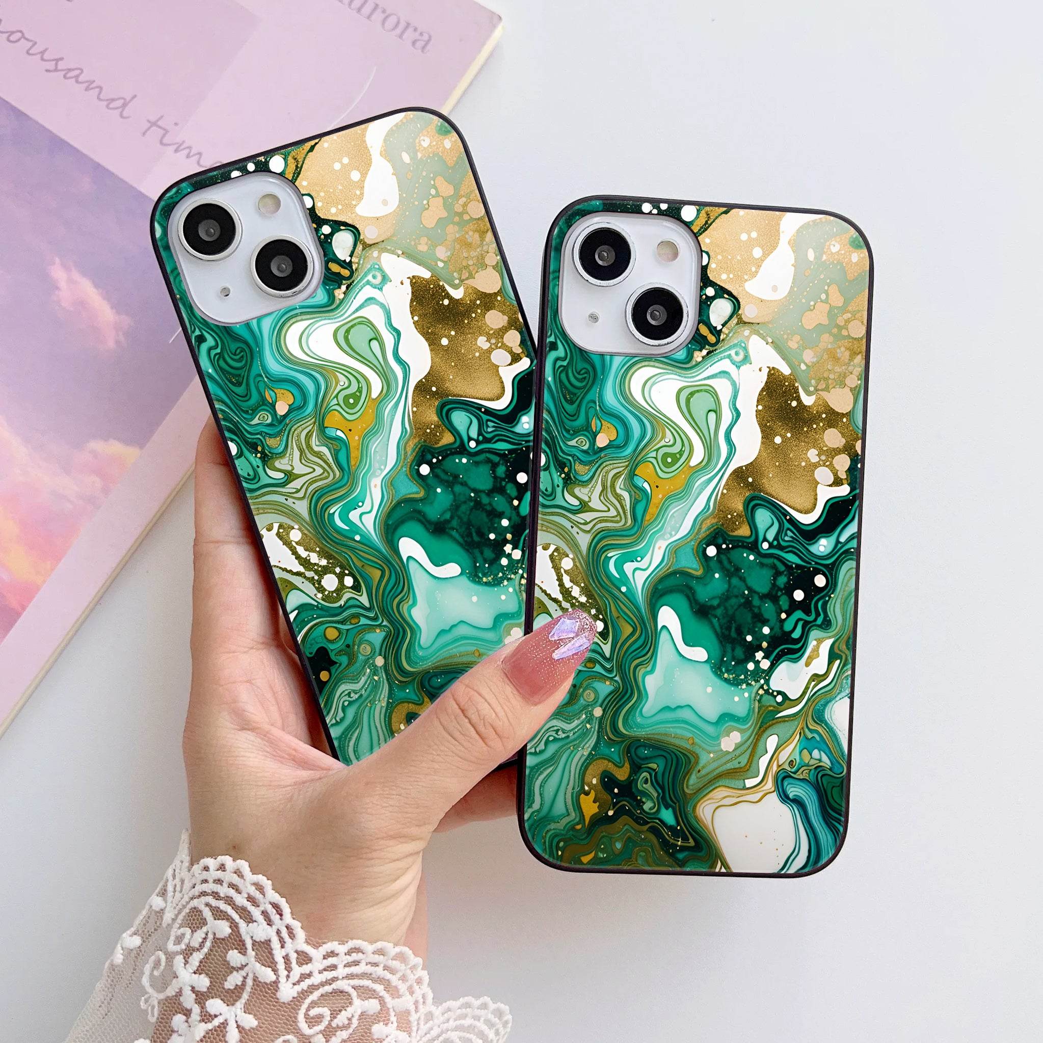 Design 226 HQ Ultra Shine Premium Metal Phone Case All Models