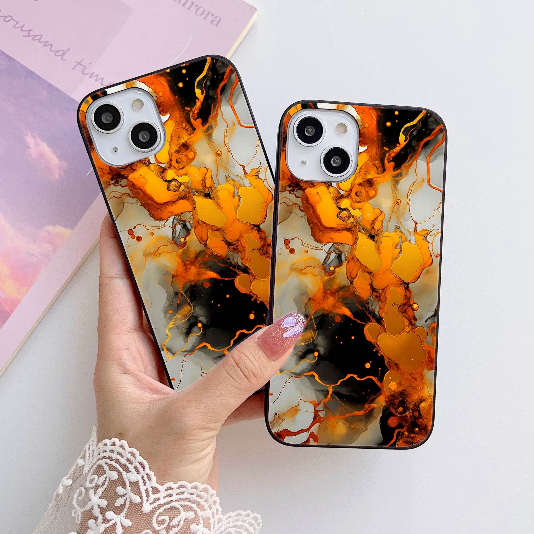 Design 349 HQ Ultra Shine Premium Metal Phone Case All Models