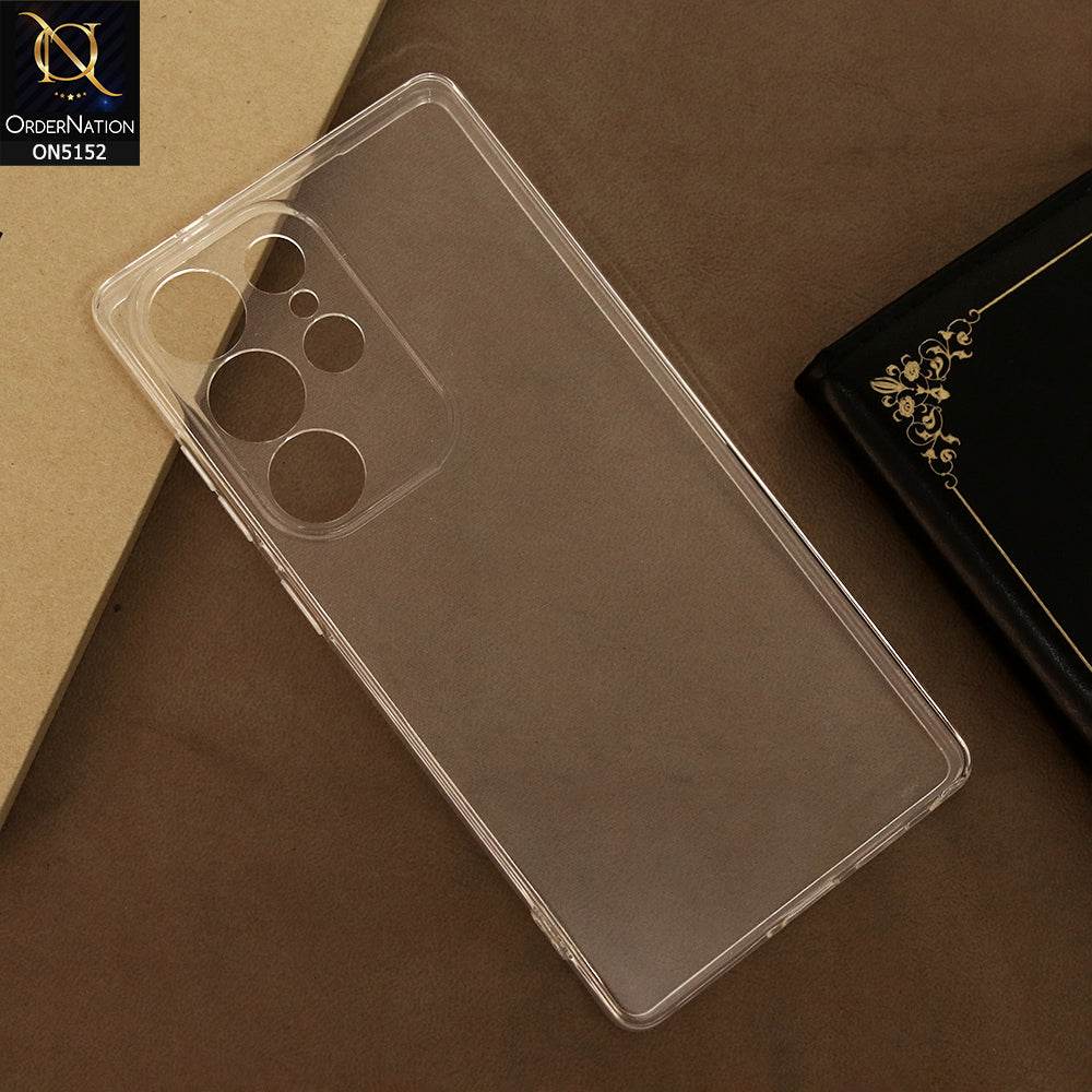 Samsung Galaxy S25 Ultra Covers - Transparent - Shockproof and Camera Protection Clear TPU Soft Case