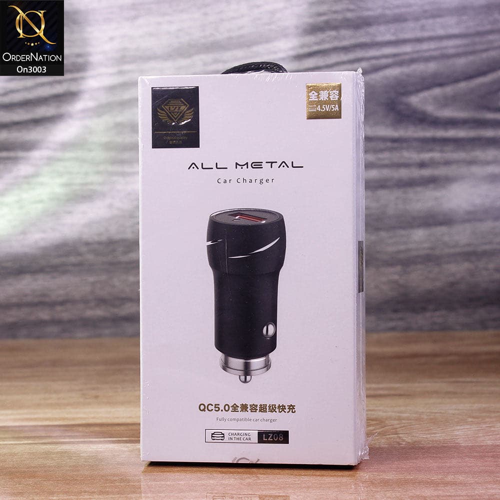 LYZ - LZ08 - All Metal Full Compatible Car Charger