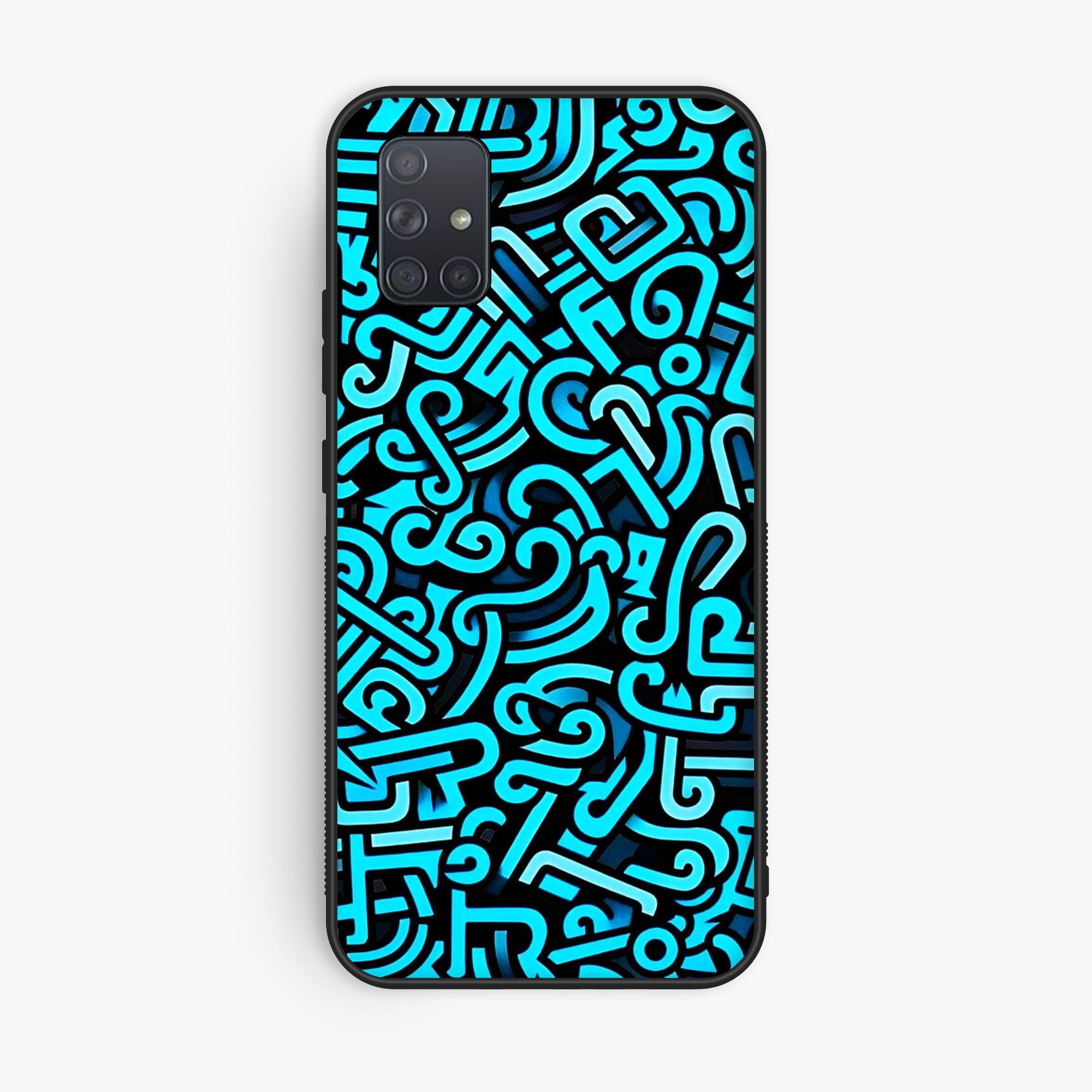 Samsung Samsung Galaxy A71 Design 045 Premium Glossy Phone Case