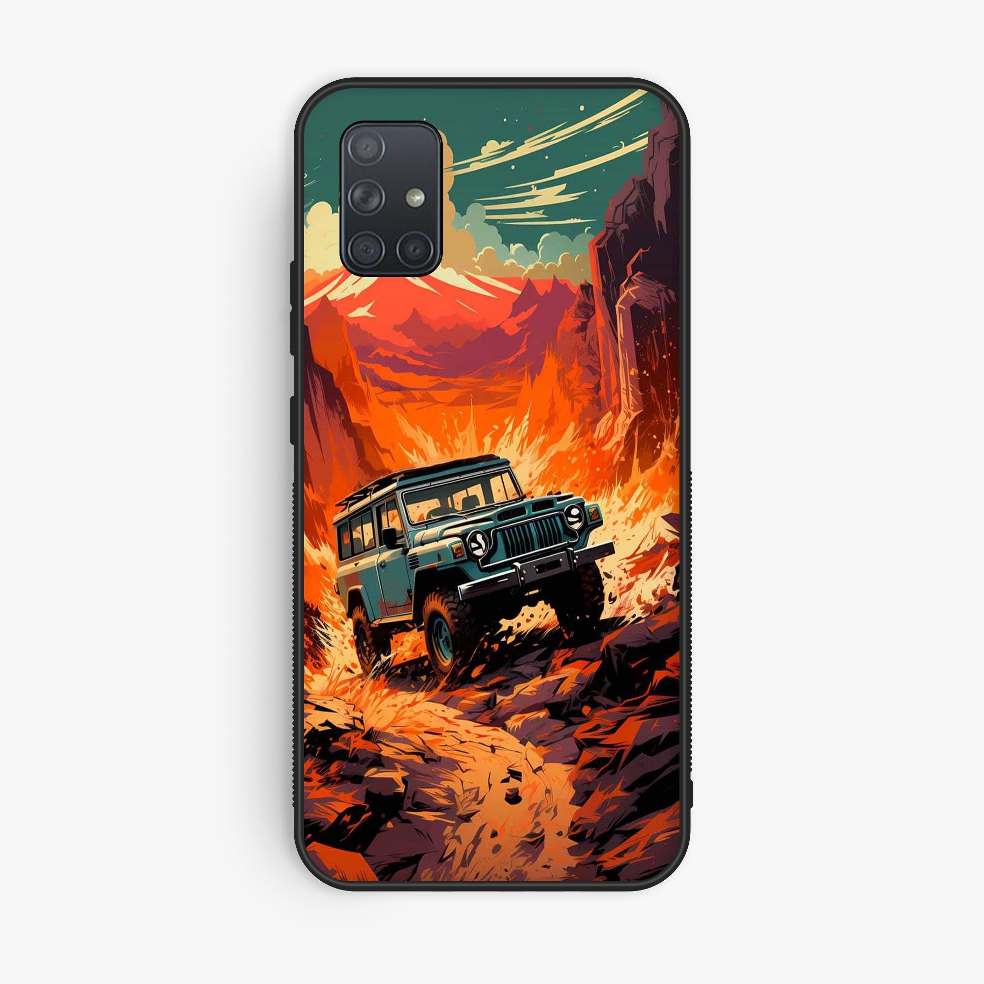 Samsung Samsung Galaxy A71 Design 064 Premium Glossy Phone Case