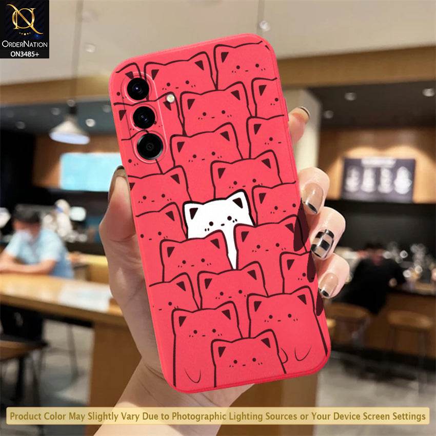 Samsung Galaxy A36 Cover - ONation Be Different Series - HQ Liquid Silicone Elegant Colors Camera Protection Soft Case Design1