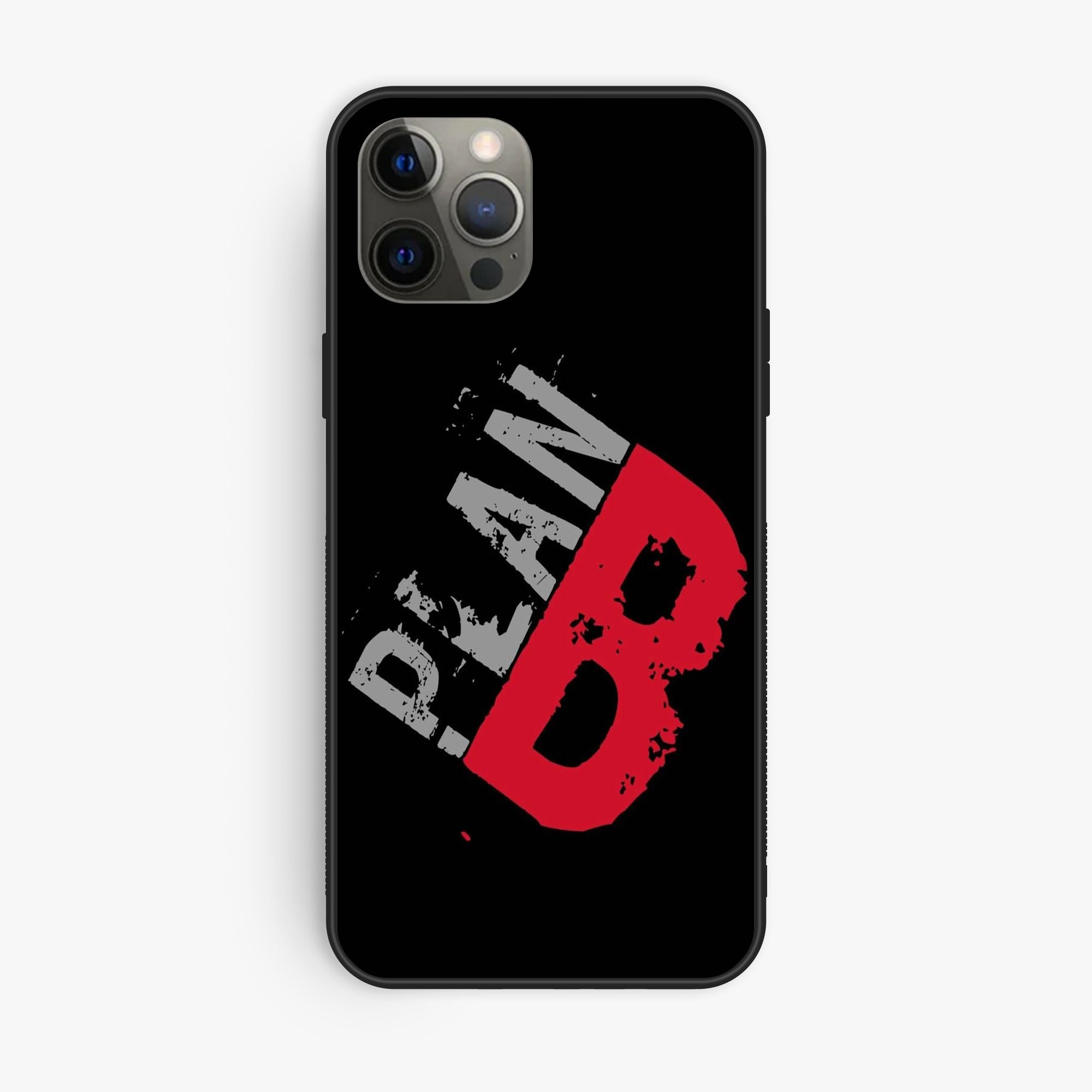 iPhone 12 Pro Max - The Logo For Band, Red - Premium Glossy Phone Case
