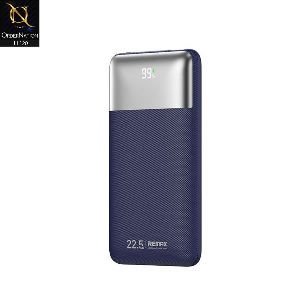 REMAX RPP-5 Kiyuan Series PD+QC Fast Charging 10000mAh Power Bank - (Blue)