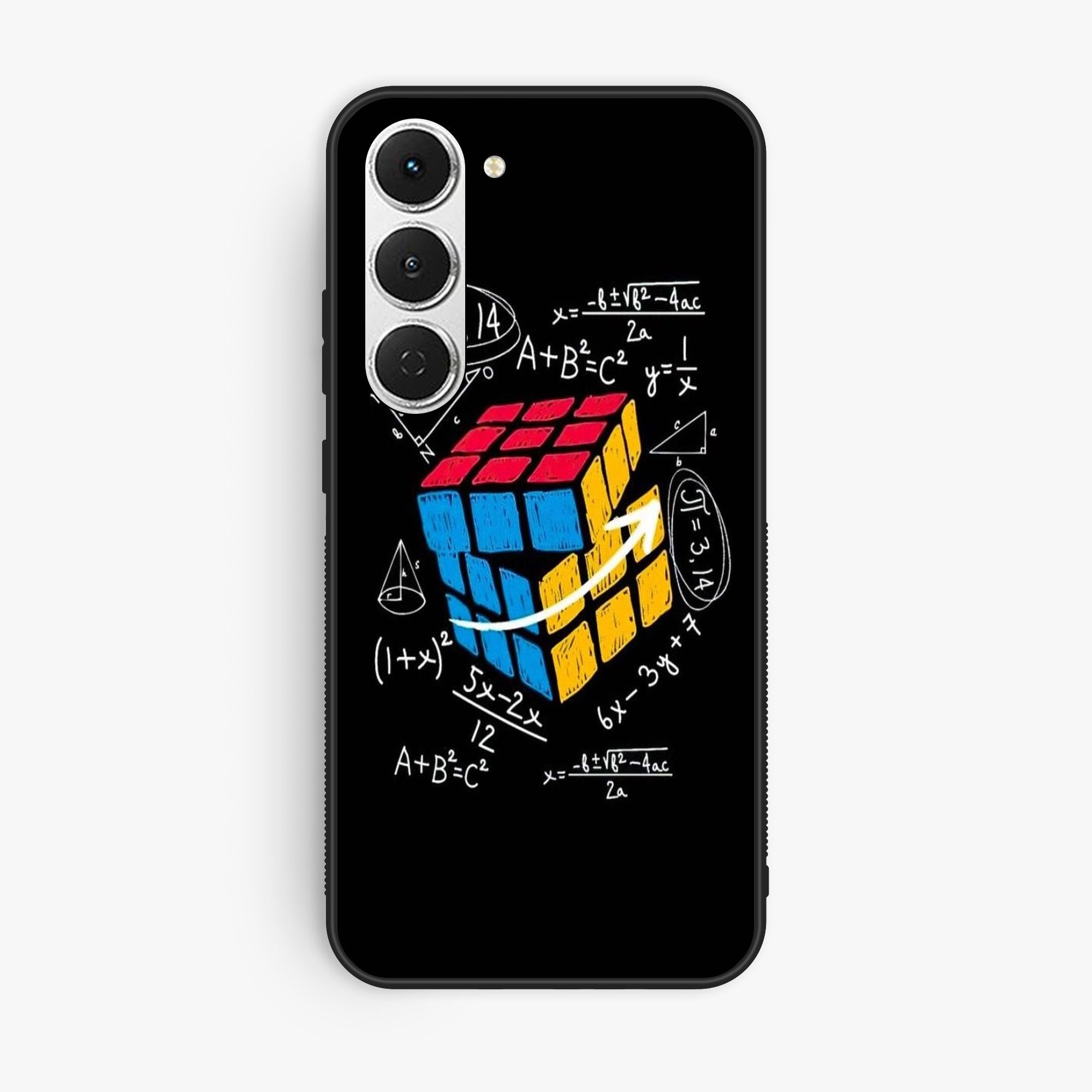 Tecno Spark 40 Pro - A Black Shirt With Rub - Premium Glossy Phone Case