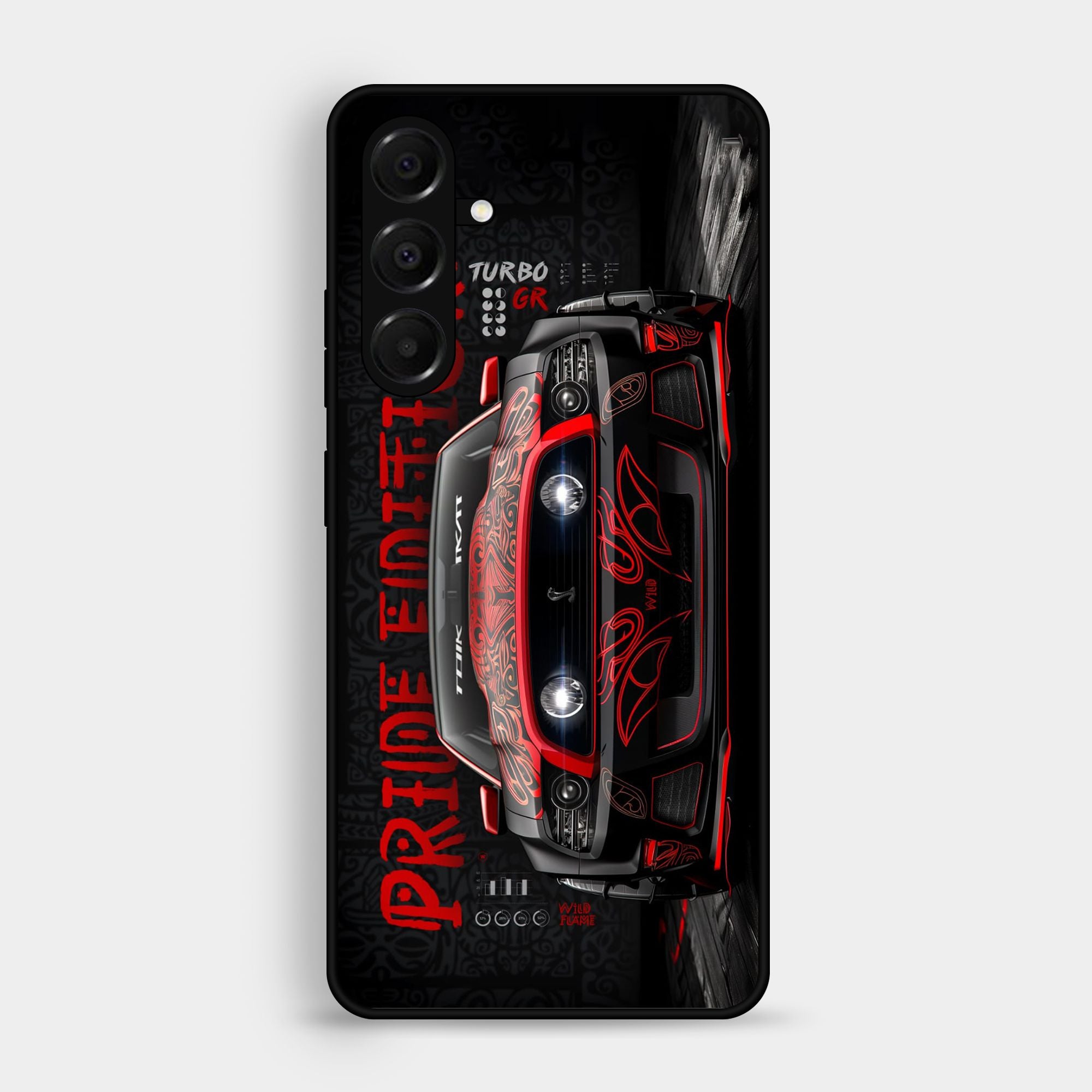 Samsung Samsung Galaxy A05s Cobra X Racing Car Premium Metal Printed soft Bumper shock Proof Case