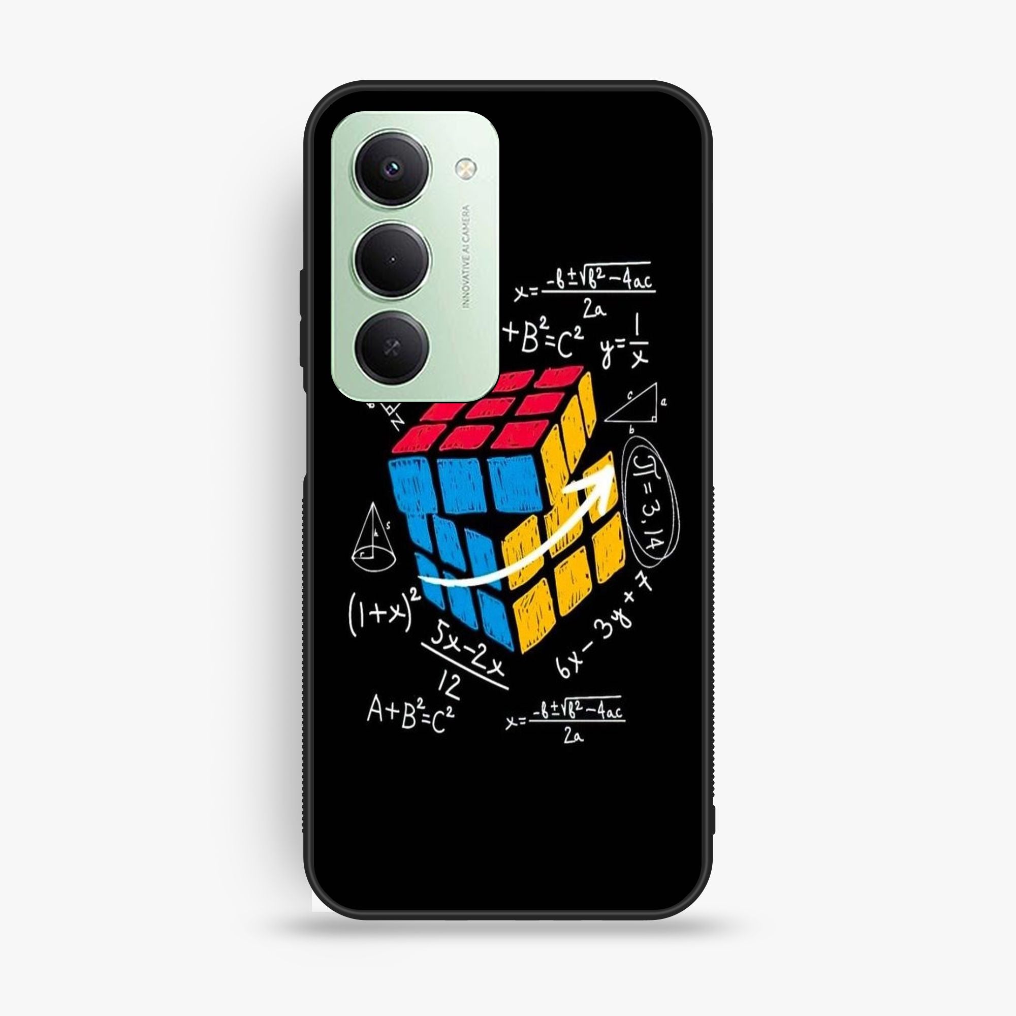 Xiaomi Redmi 15 - A Black Shirt With Rub - Premium Glossy Phone Case