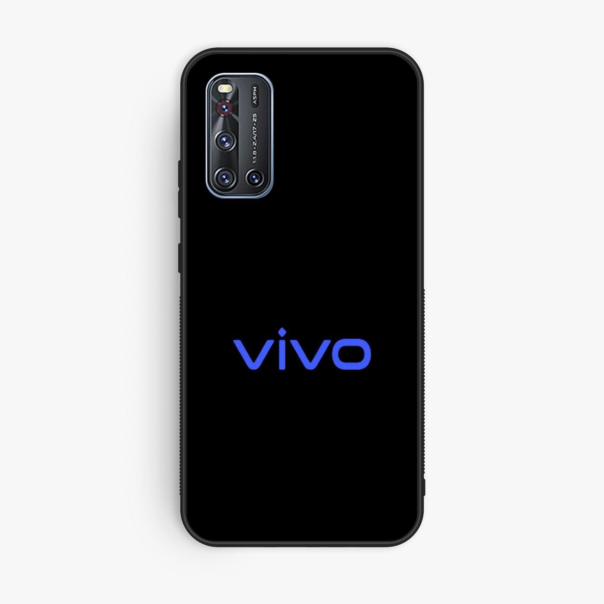 Vivo V19 A Black Background With The - Premium Glossy Phone Case