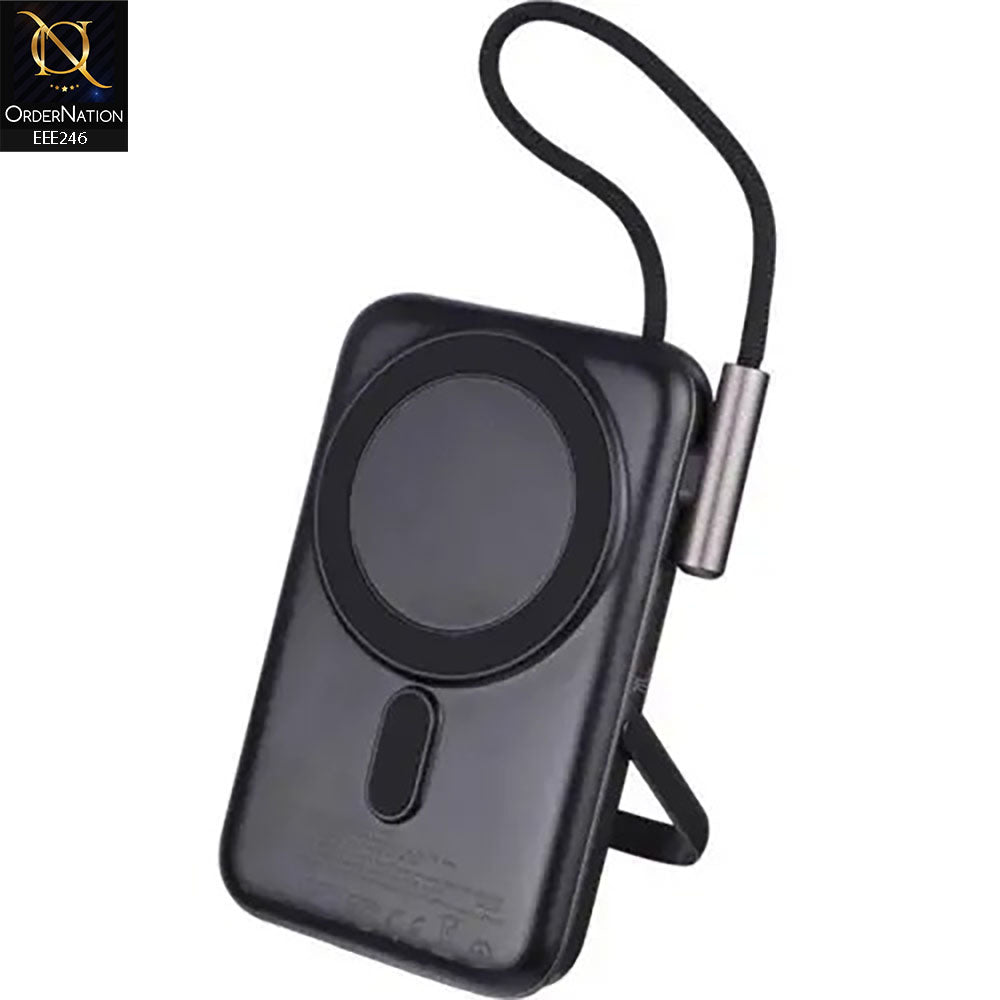 Mcdodo MC-181 10000mAh Wireless Power Bank - Black