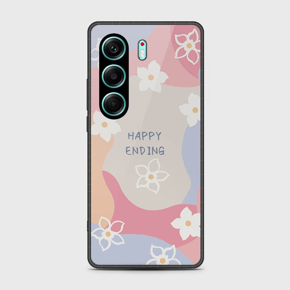 Tecno Camon 40 Pro - Happy Series - HQ Premium Shine Durable Shatterproof Case Design1
