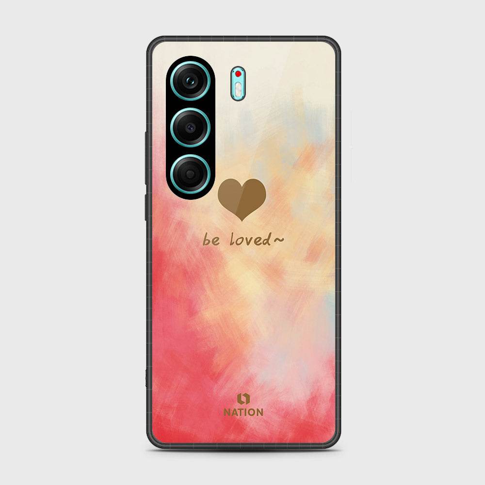 Tecno Camon 40 Pro - Onation Heart Series - HQ Premium Shine Durable Shatterproof Case Design1