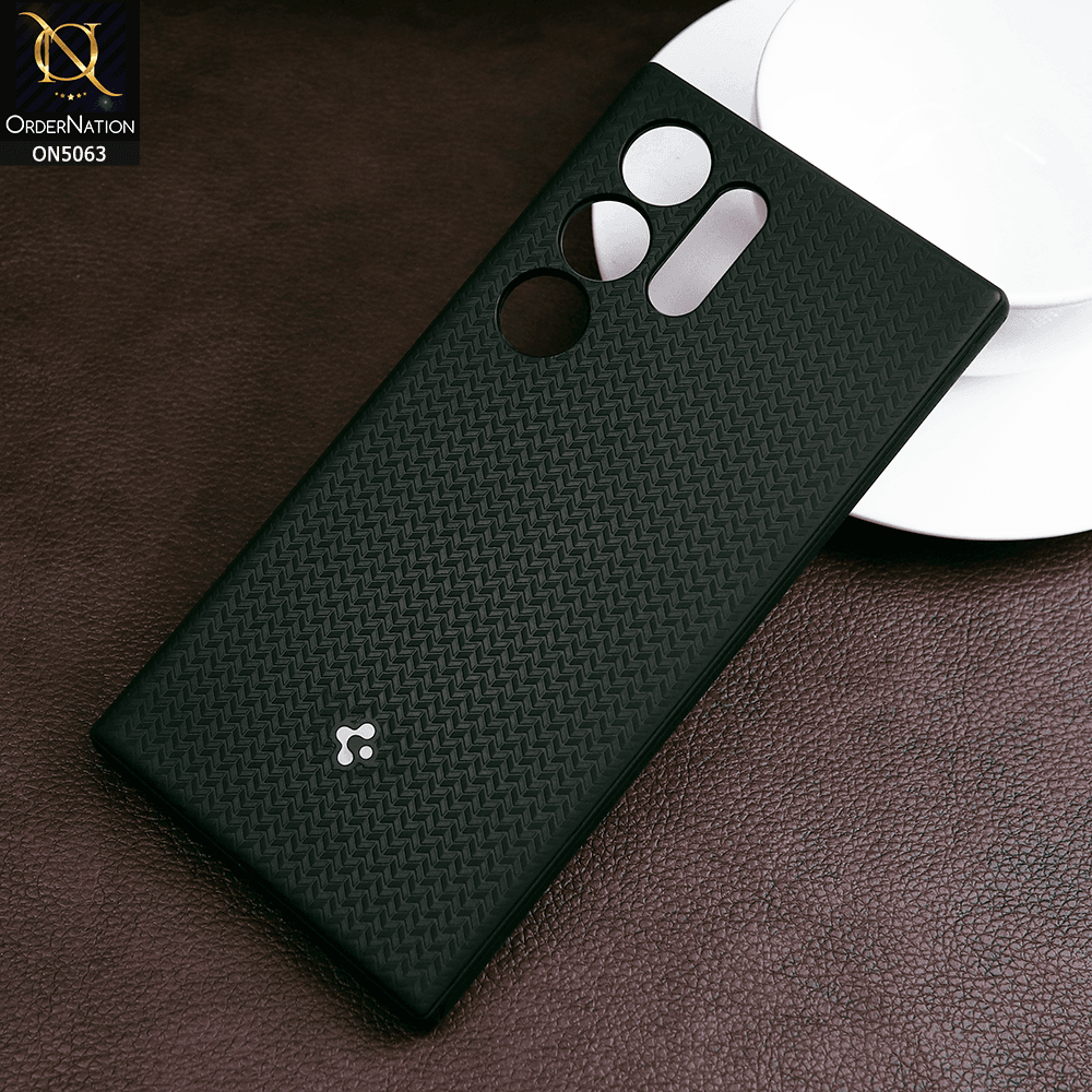 Samsung Galaxy S24 Ultra - Green - Mag Armor Series - Texture Soft TPU Case