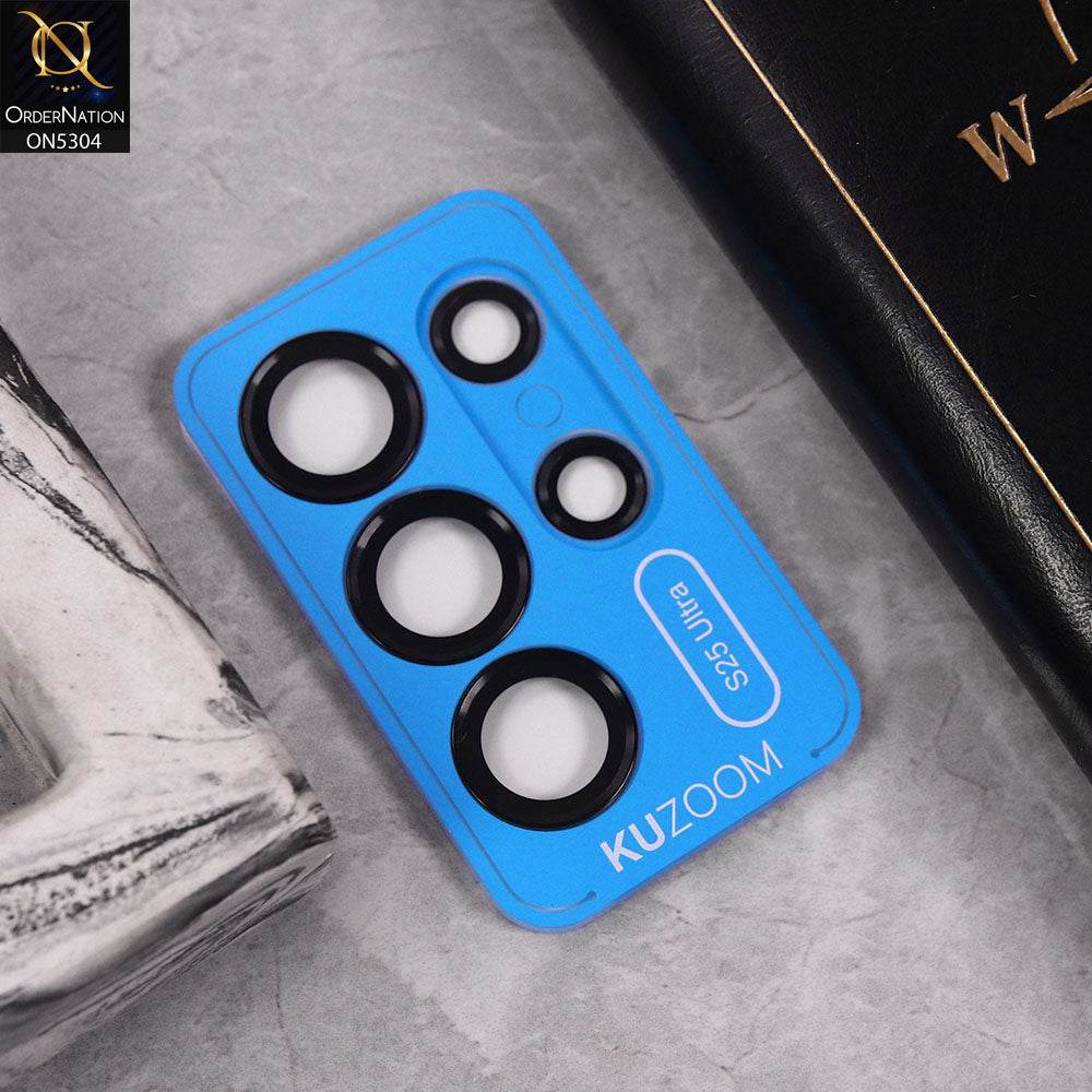 Samsung Galaxy S25 Ultra Camera Protector - Black -kuzoom Water Proof And Antifog Camera Lense Protector