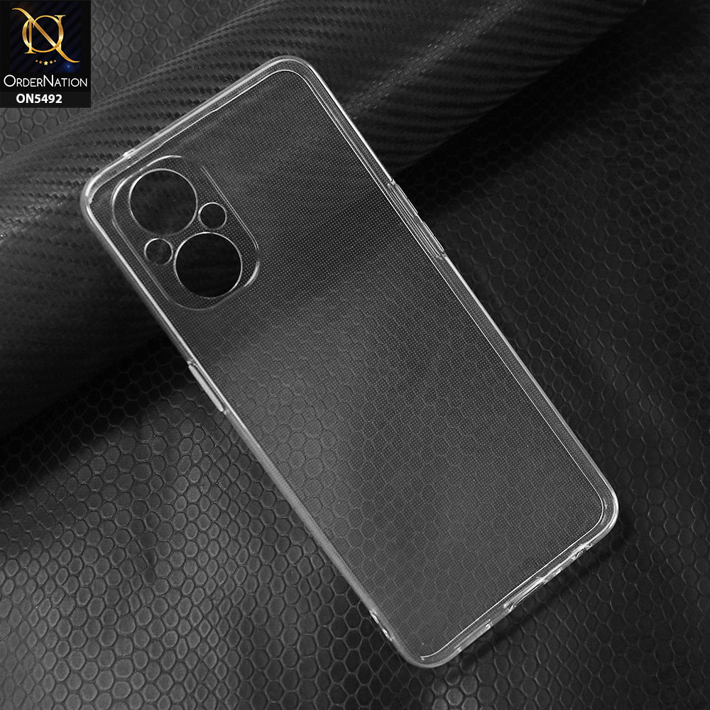 Oppo F21 Pro 5G Cover - Transparent - New Premium Quaality Clear Tpu Soft Case