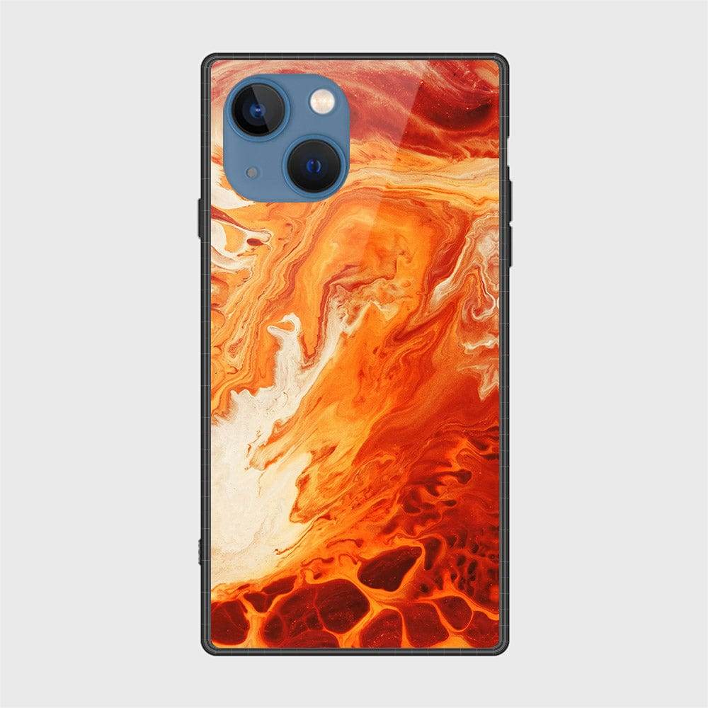 iPhone 13 Cover- Mystic Marble Series - HQ Ultra Shine Premium Infinity Glass Soft Silicon Borders Case Design1