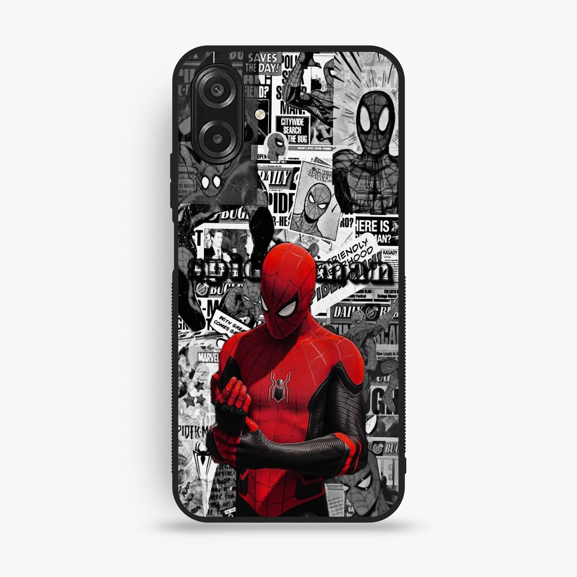 Samsung A07 - Spiderman Wallpapers - Premium Glossy Phone Case