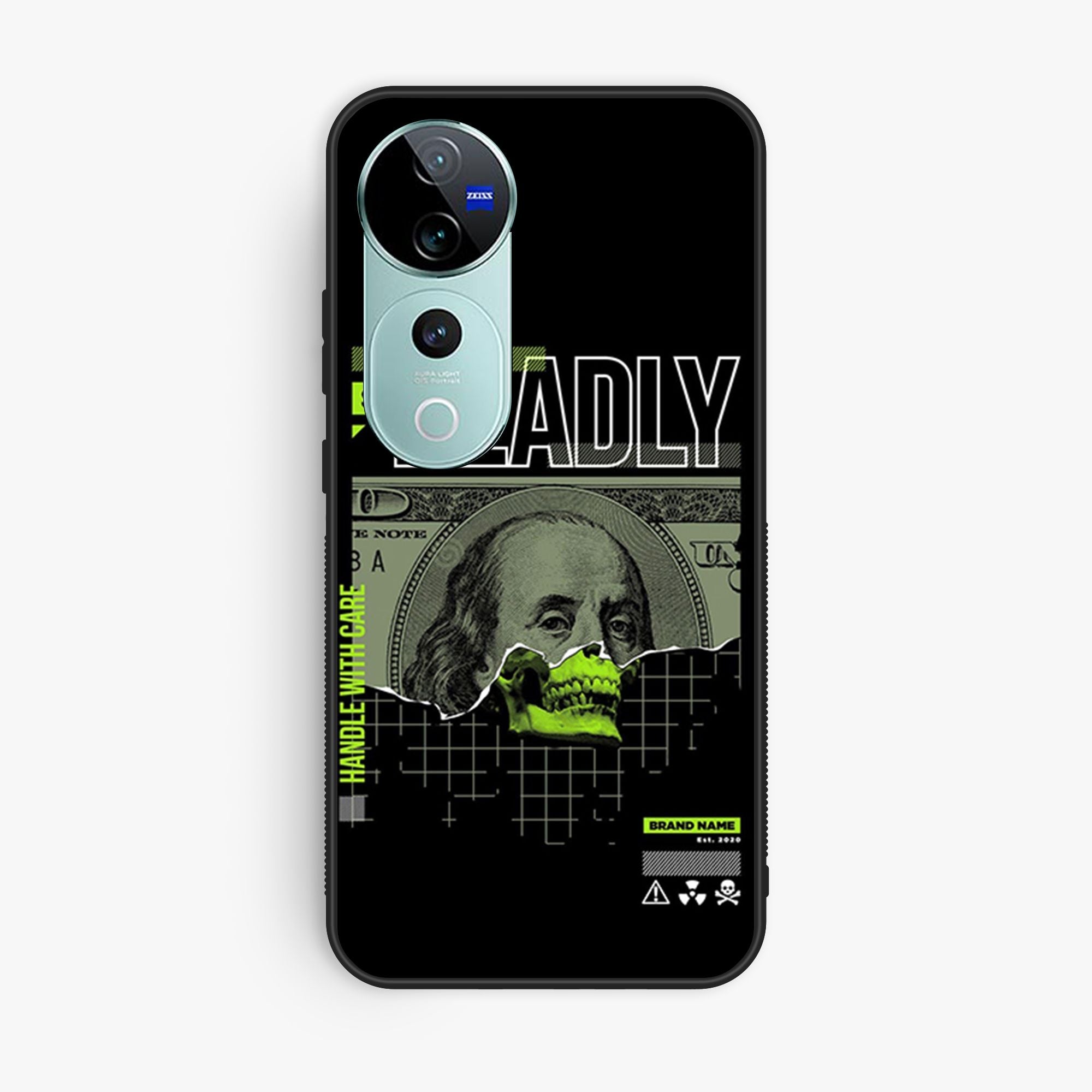 Vivo V40 Pro Design 076 Premium Glossy Phone Case