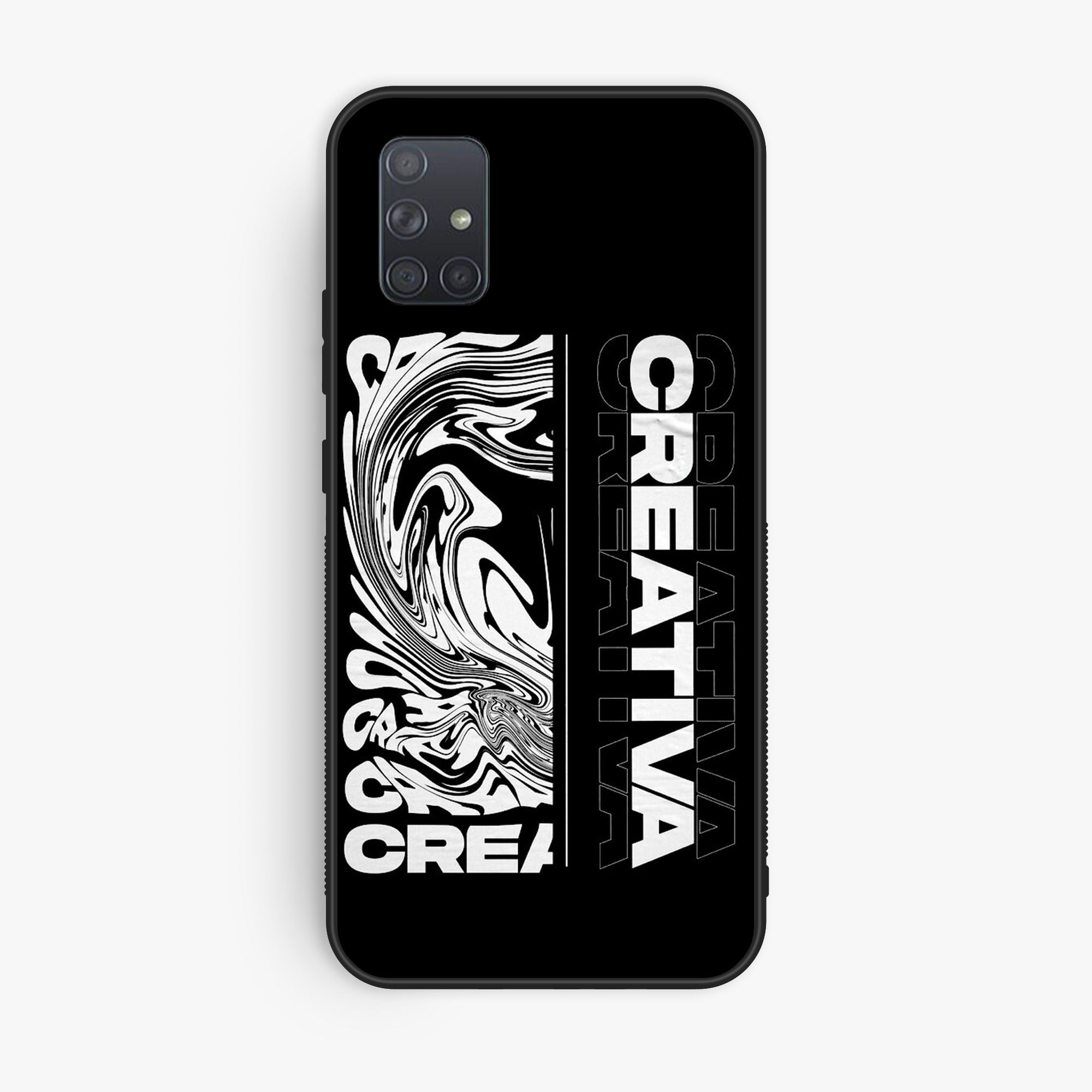 Samsung Samsung Galaxy A71 Design 043 Premium Glossy Phone Case