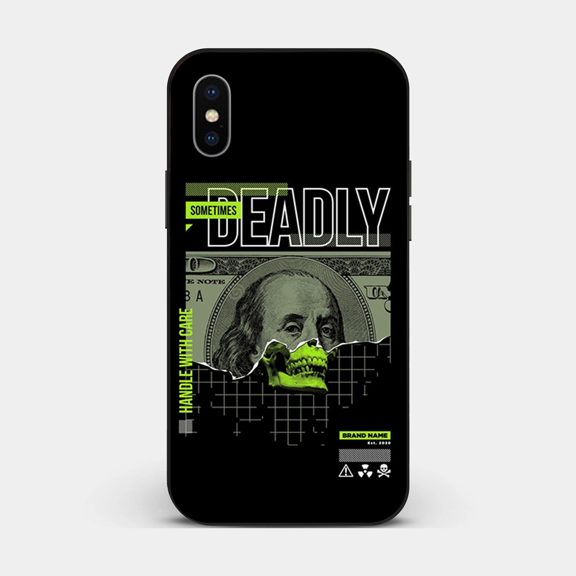 iPhone XS Max - Design 076 - Premium Glossy Phone Case