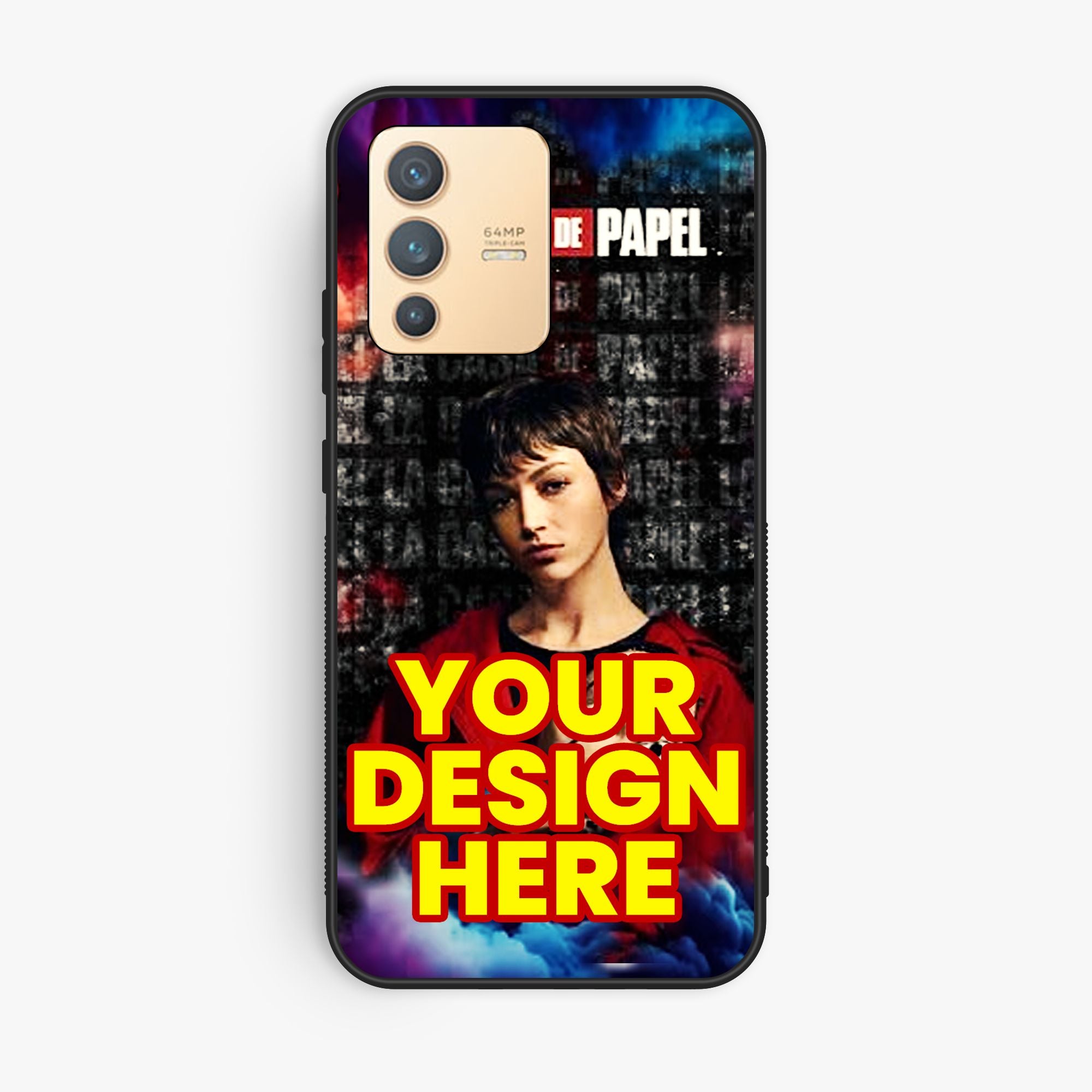 Vivo V23 5G Customized Own Premium Glossy Phone Case