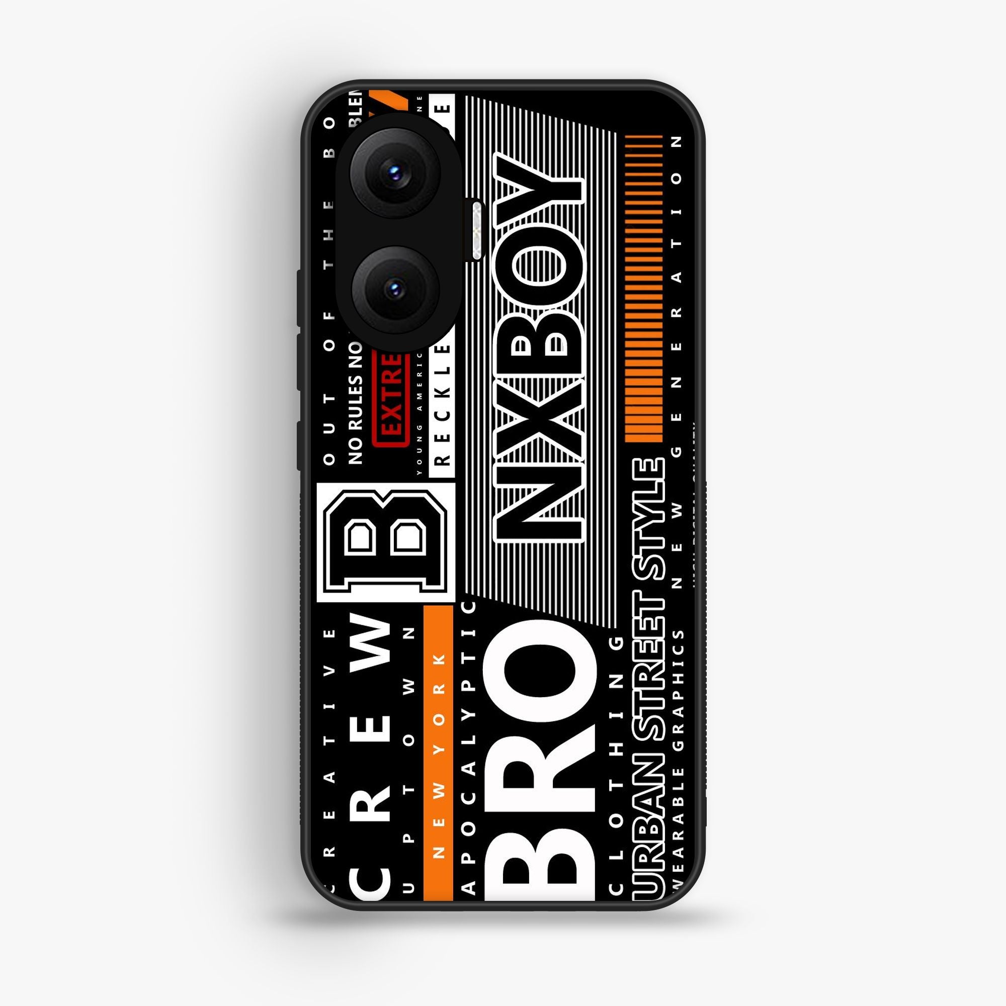 Xiaomi Redmi Turbo 4 Pro - A Black And White Logo - Premium Glossy Phone Case