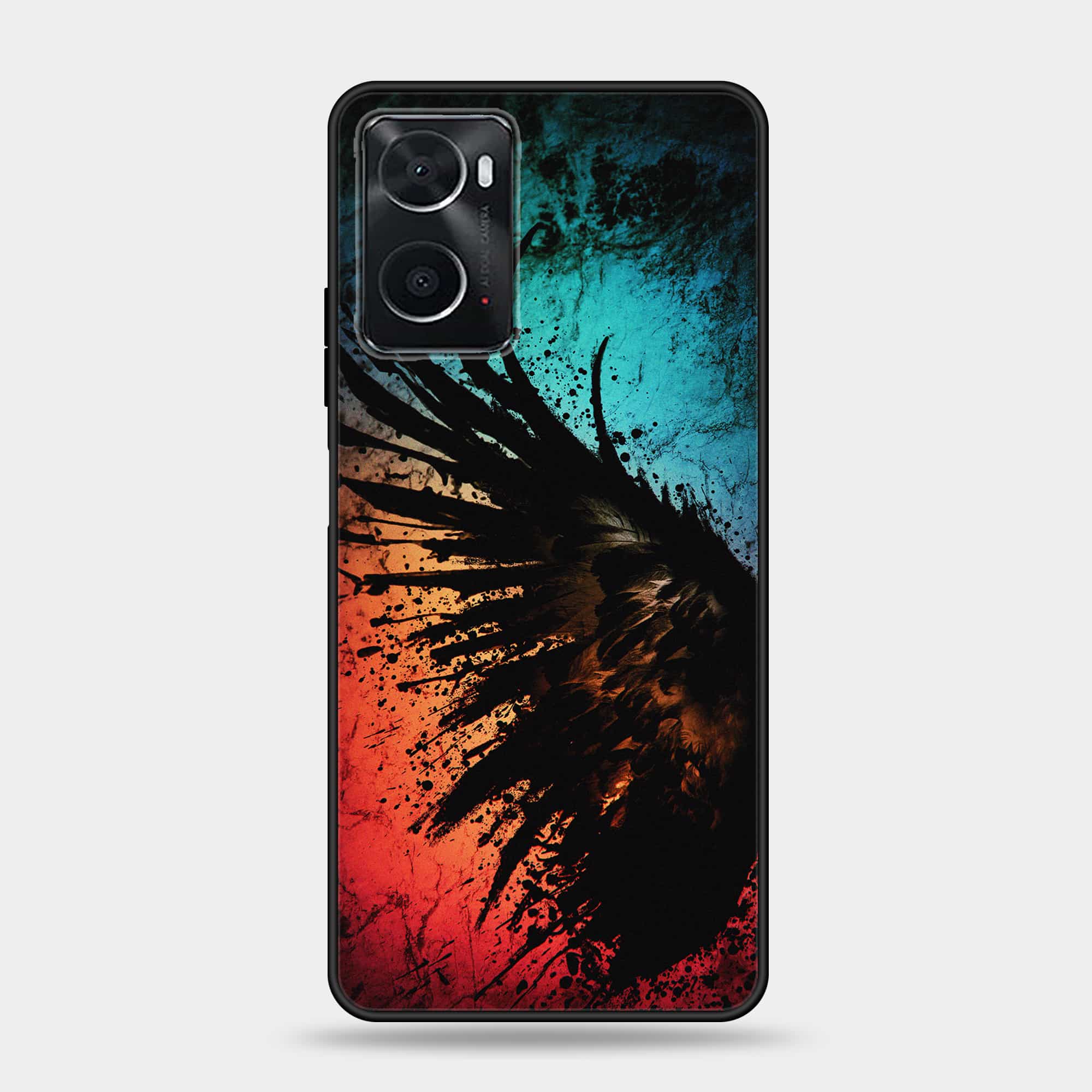 0ppo_A96 Design-009 Premium Glossy Phone Case