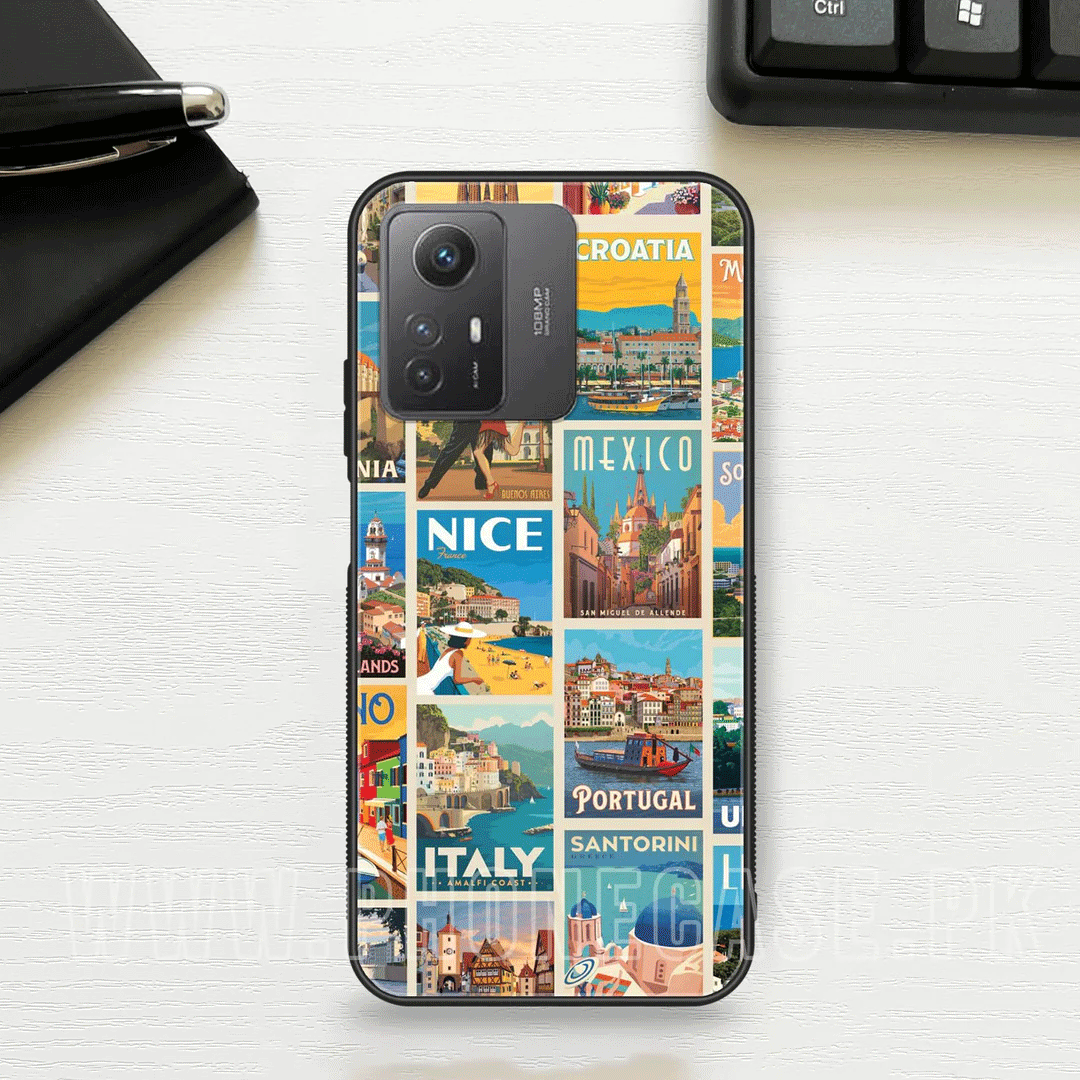 Traveling Vision series Premium Glass Phone Case All Models