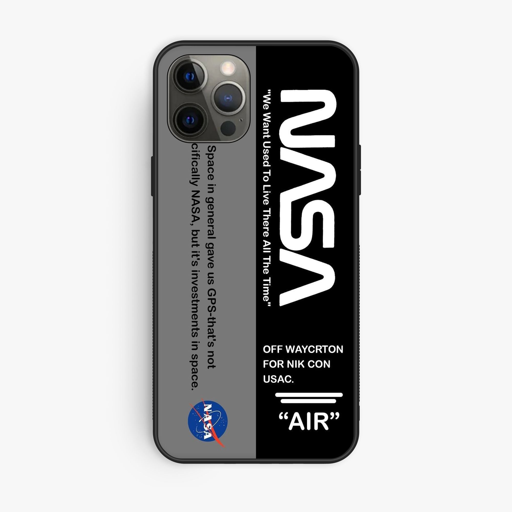 iPhone 12 Pro Max - The Nasa Logo And - Premium Glossy Phone Case