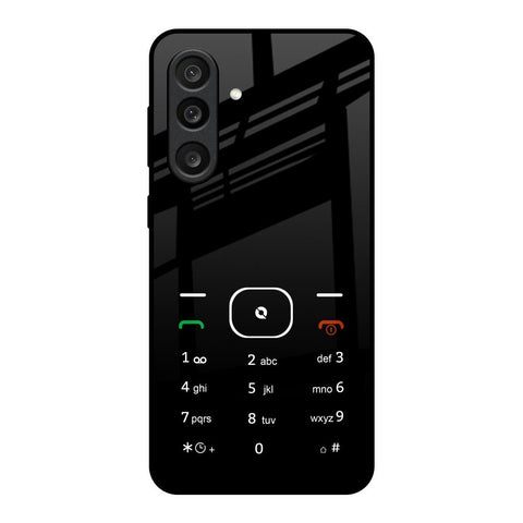 Classic Keypad Pattern Glass Case for Samsung Galaxy M56 5G
