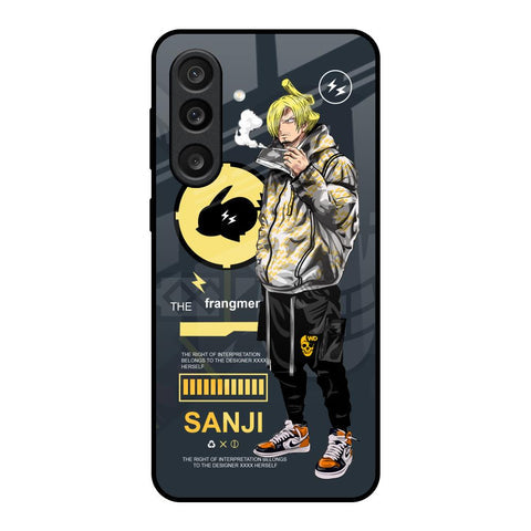 Cool Sanji Glass Case for Samsung Galaxy M56 5G