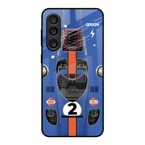 Car Adiction Glass Case for Samsung Galaxy M56 5G